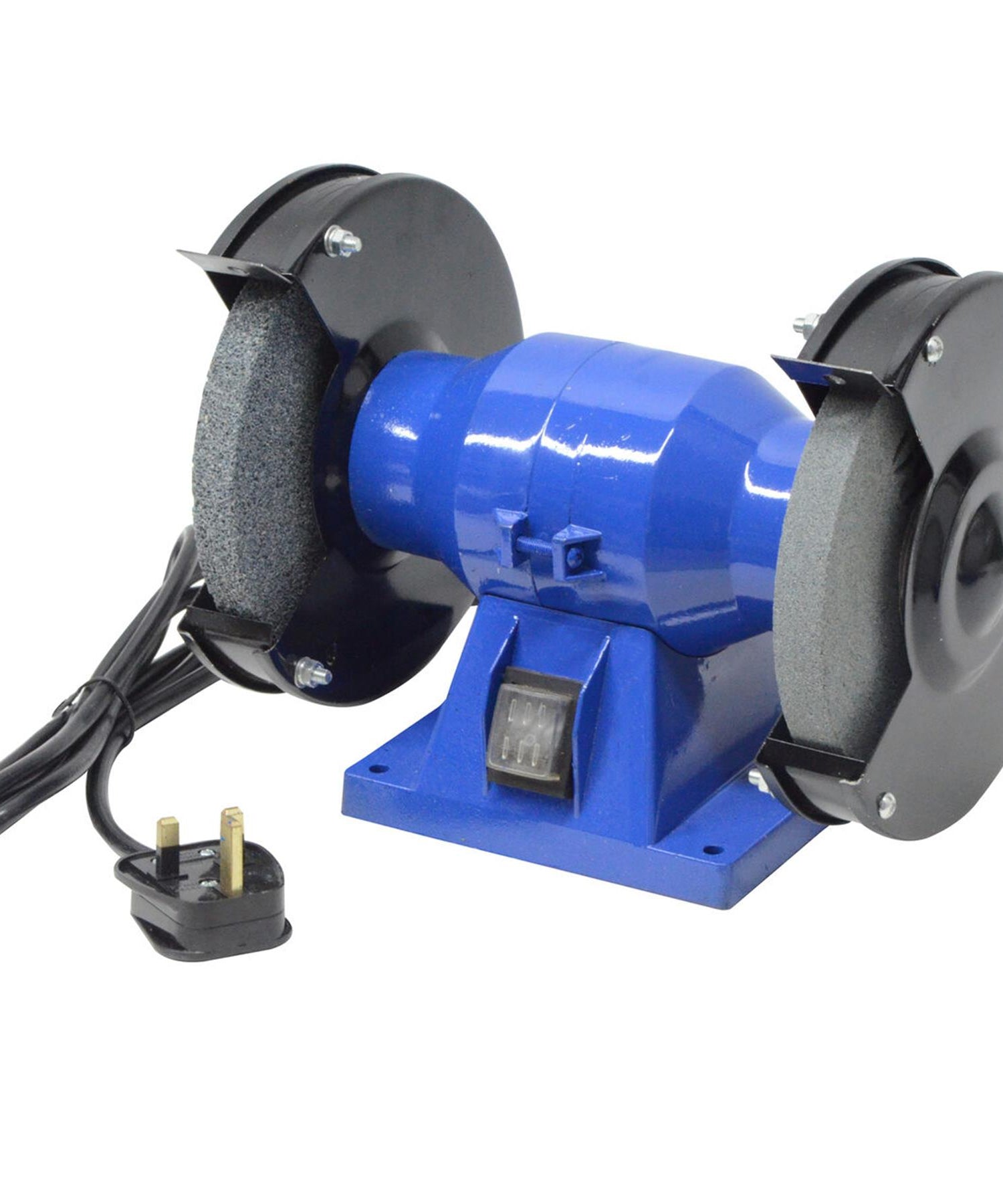 150mm Bench Grinder Dual Wheel 150W Metal Sander Polisher with Brass Wire Wheel by Dapetz