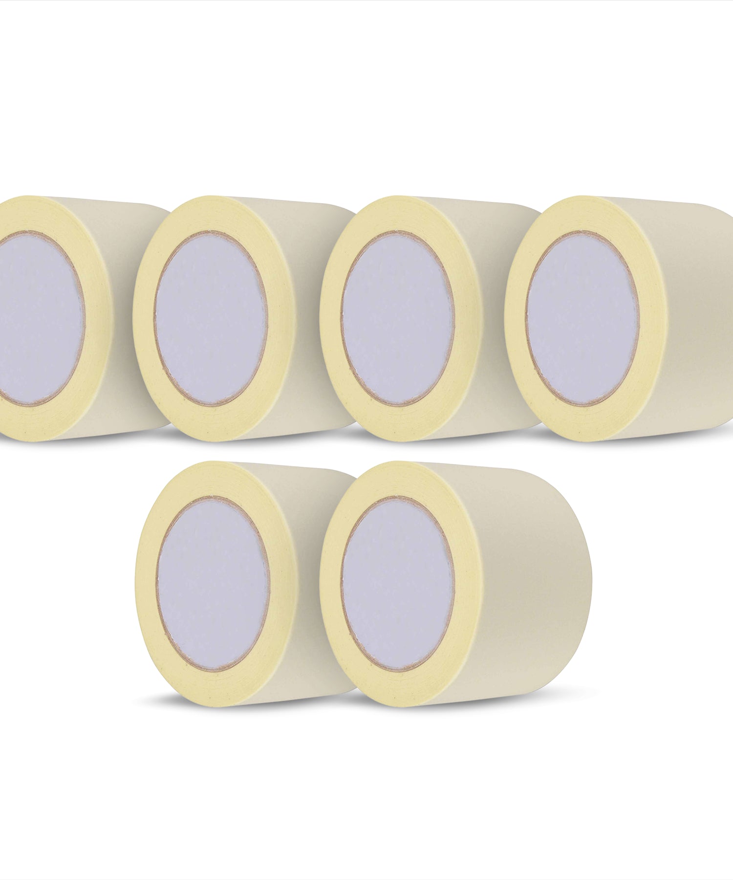 Masking Tape Professional 75mm x 50m Painting Automotive Auto Car White 6PCS By Dapetz