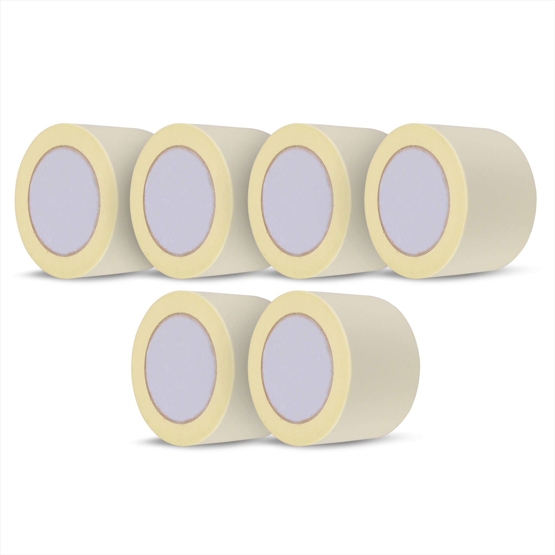 Masking Tape Professional 75mm x 50m Painting Automotive Auto Car White 6PCS By Dapetz