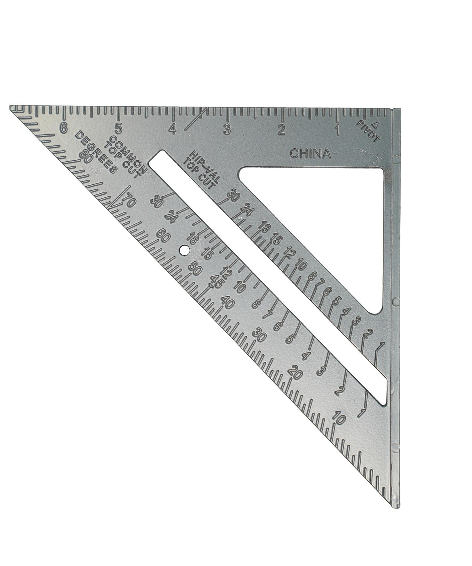Metal Roofing Rafter Set Square 12" X 8" Combination 6" Aluminium Roofers Square By Dapetz