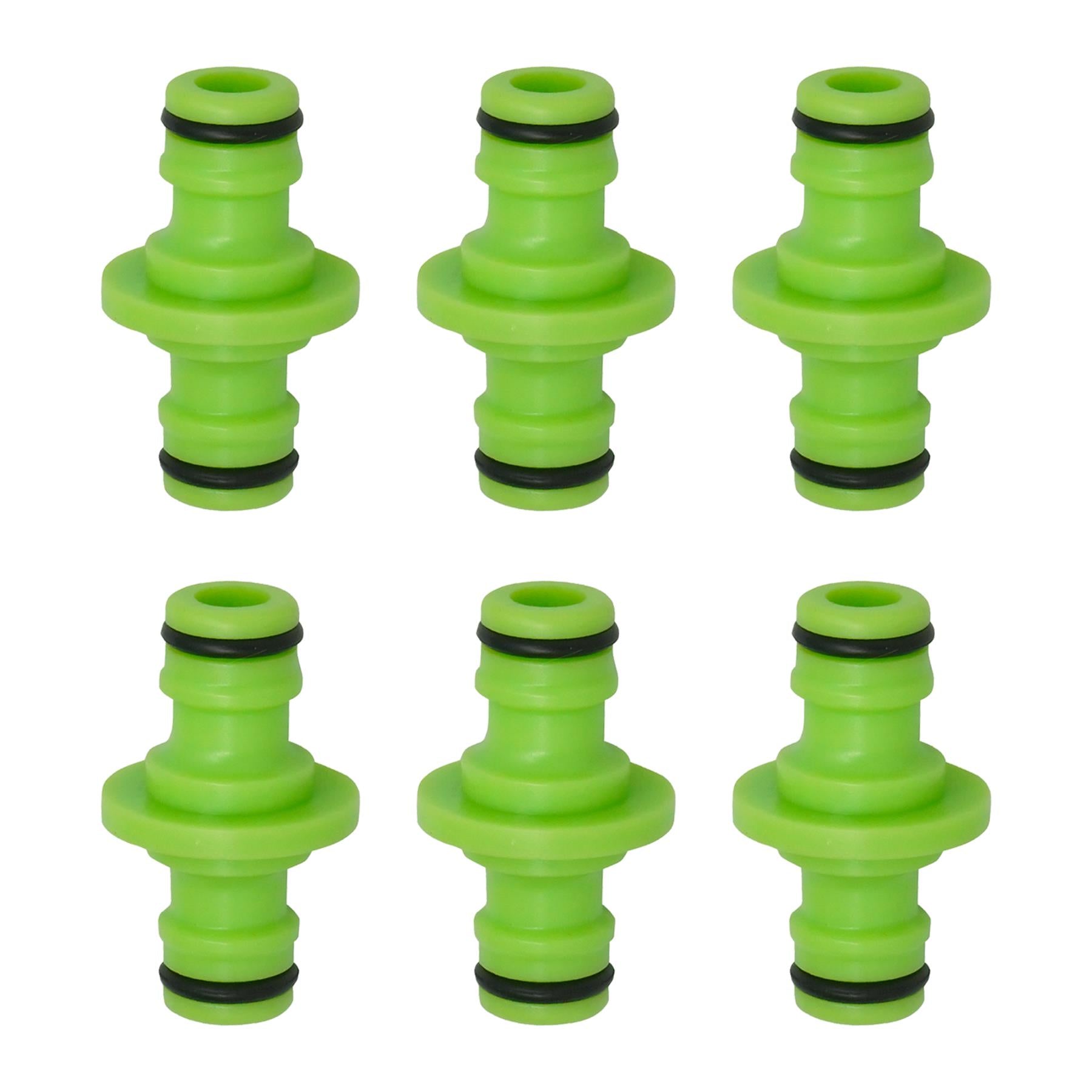 1/2" Male 2-Way Connector Adaptor Garden Water Hose Pipe Joiner (6 Pcs) By Dapetz