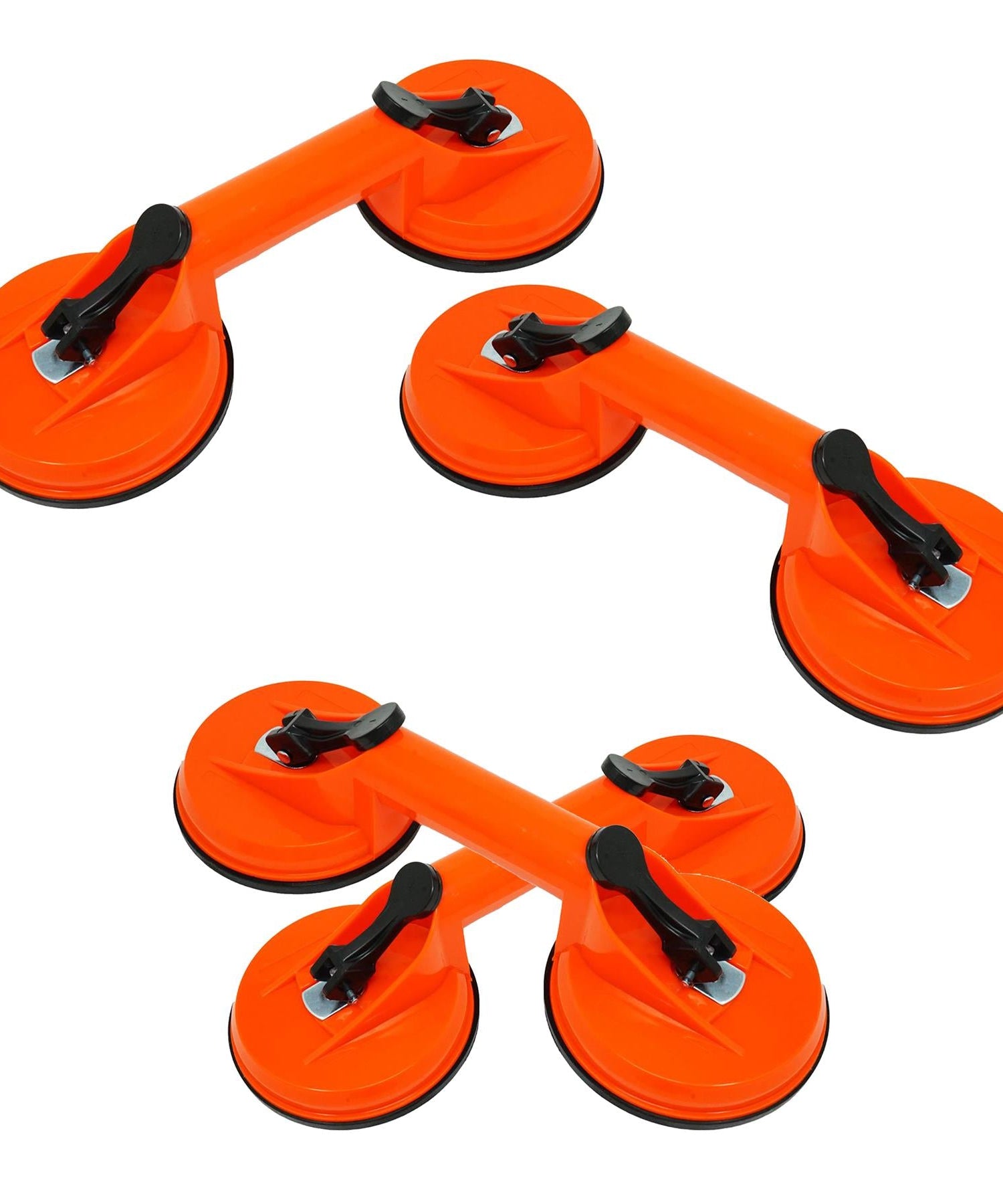 4PCs Glass Suction Lifter 70 Kg - Heavy Duty Glass Suction Pads Vacuum Cup Suckers By Dapetz