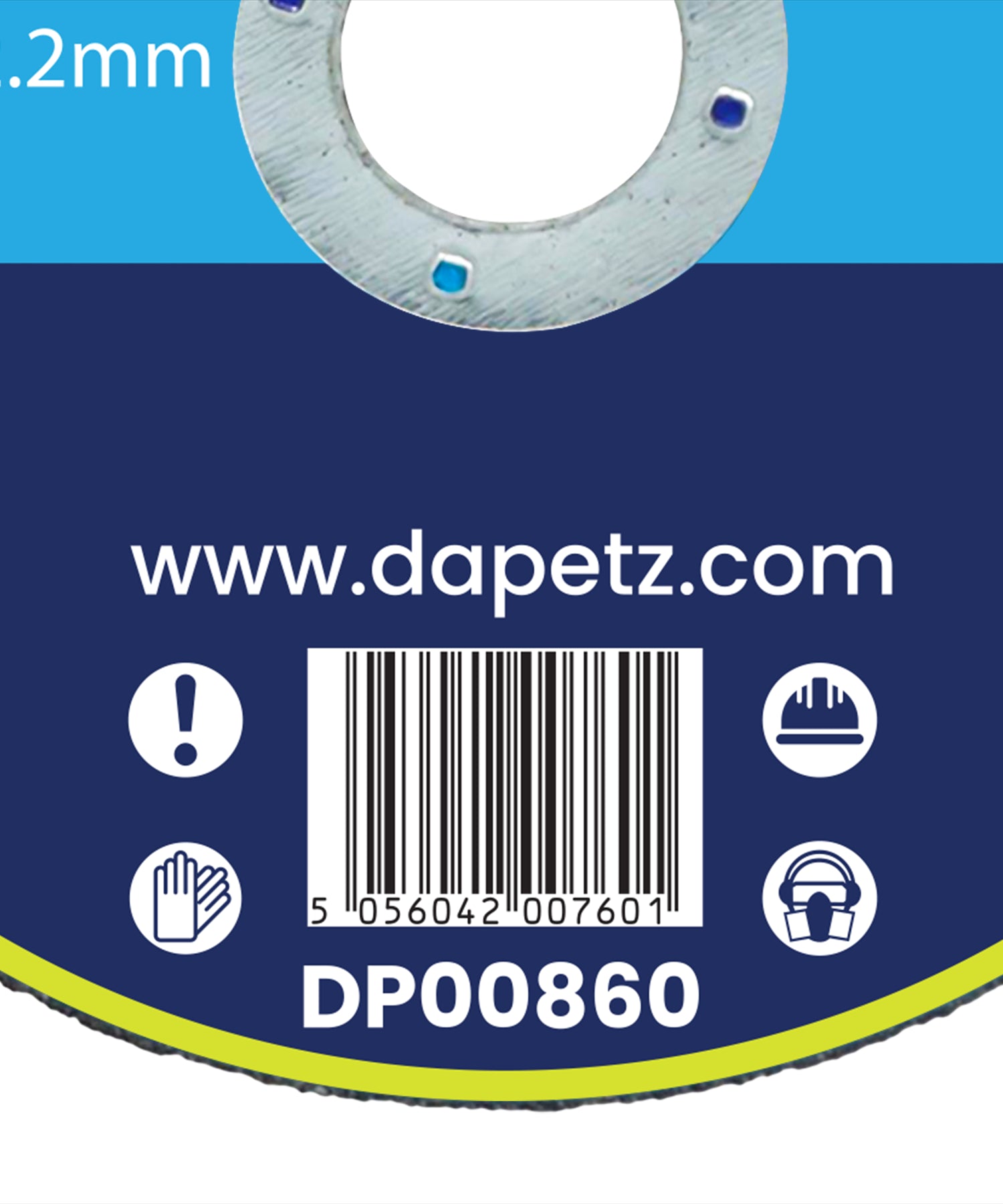 (Pack of 25) Ultra-Thin Metal Cutting Slitting Discs 115mm 4.5 Inch for Angle Grinder by Dapetz