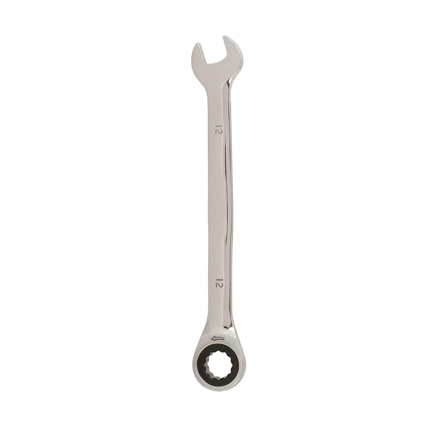 Fixed Head Ratchet Metric Spanner Open End Ring Combination 12mm