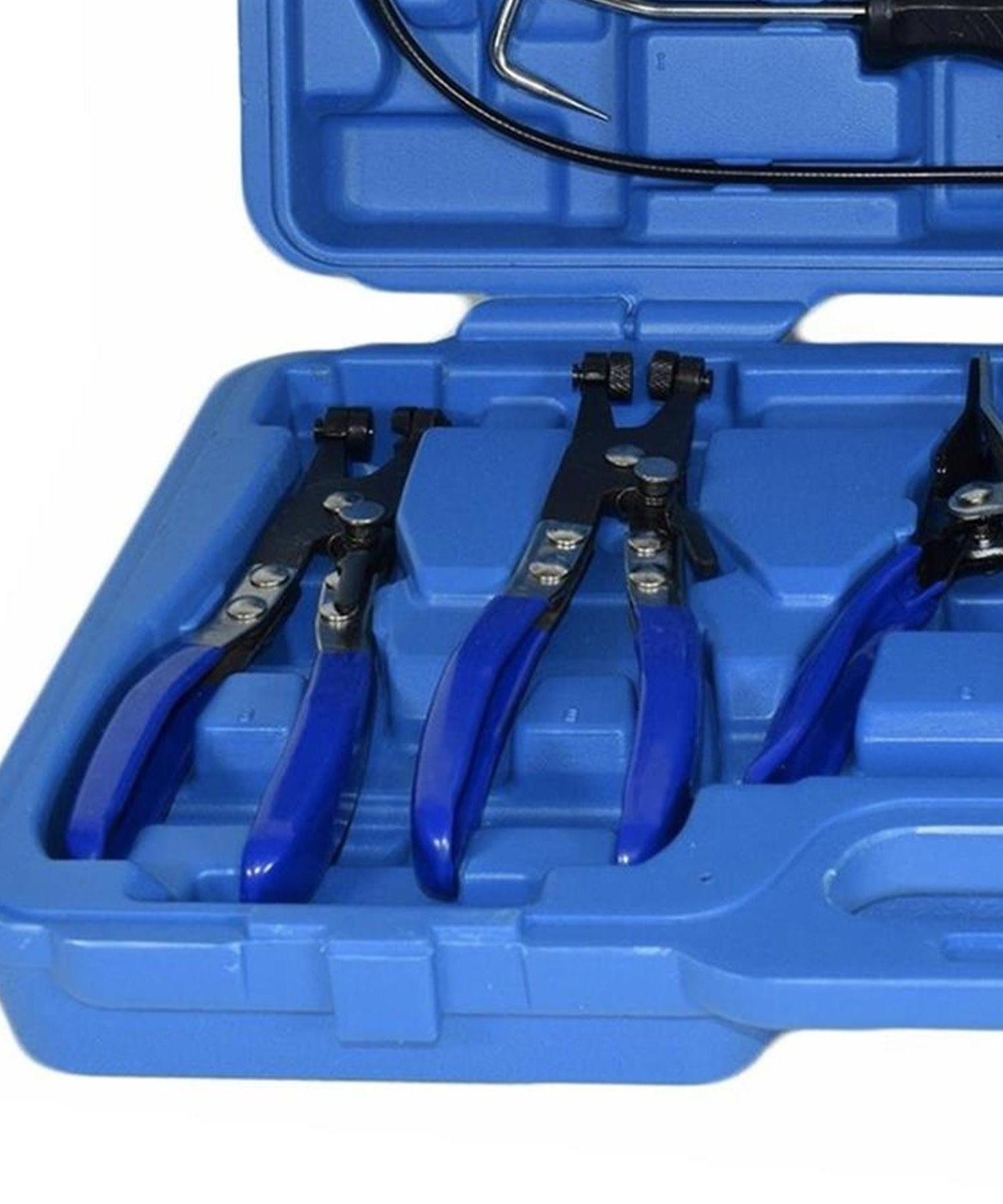 9 Pc Hose Clamp Pliers Removal Garage Tool Set Swivel Jaw Flat Band by Dapetz