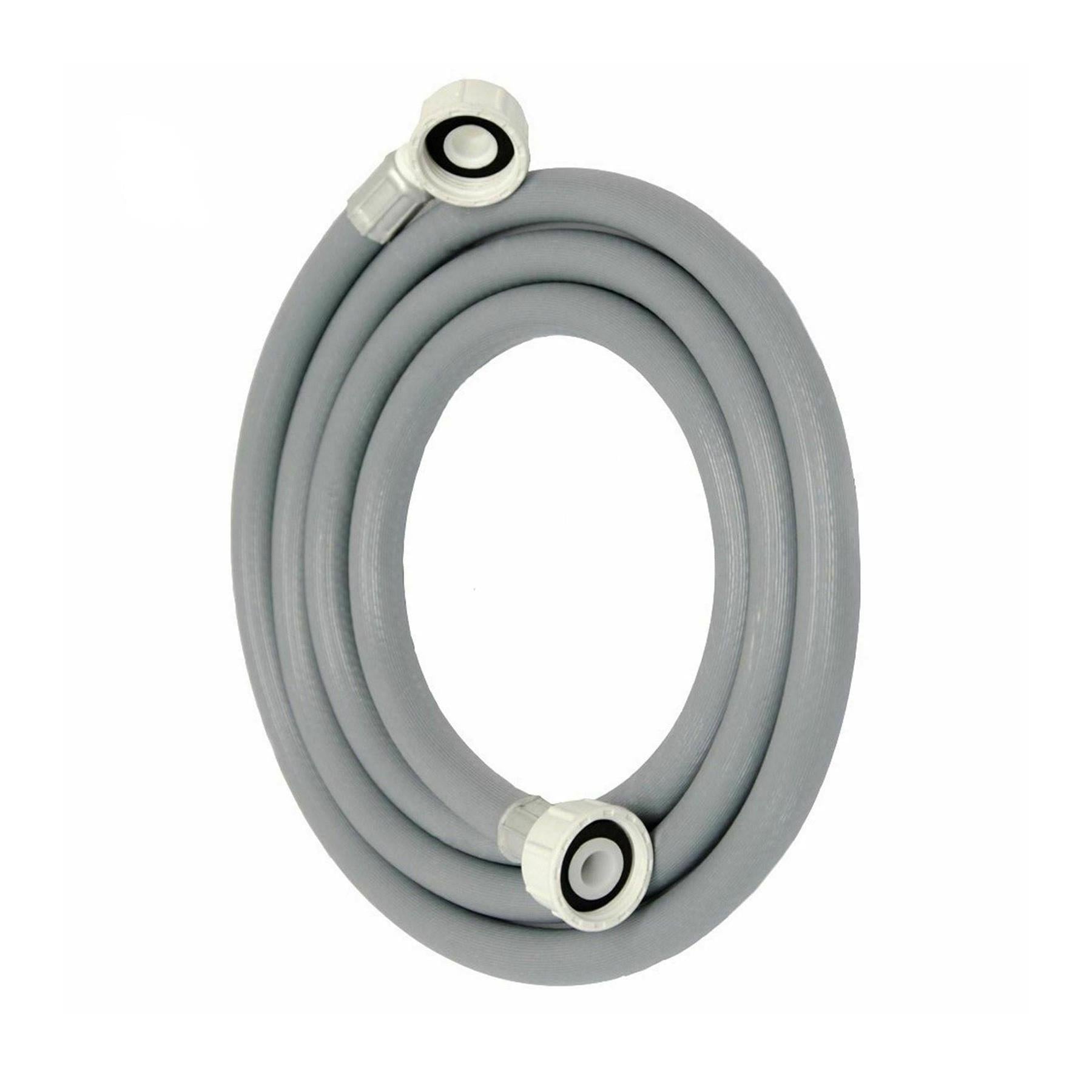 2M Drain Waste Hose Extension Pipe Kit | Washing Machine & Dishwasher Hose Feed Pipe by Dapetz