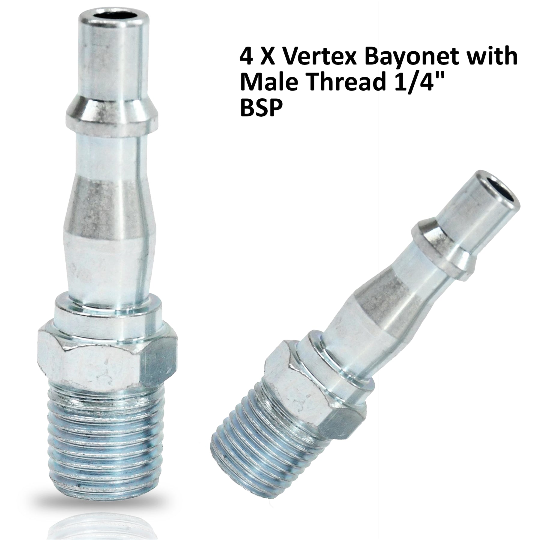 Air Line Fitting For PCL Vertex Compressor Air Hose Male Female Quick Fit 12Pcs