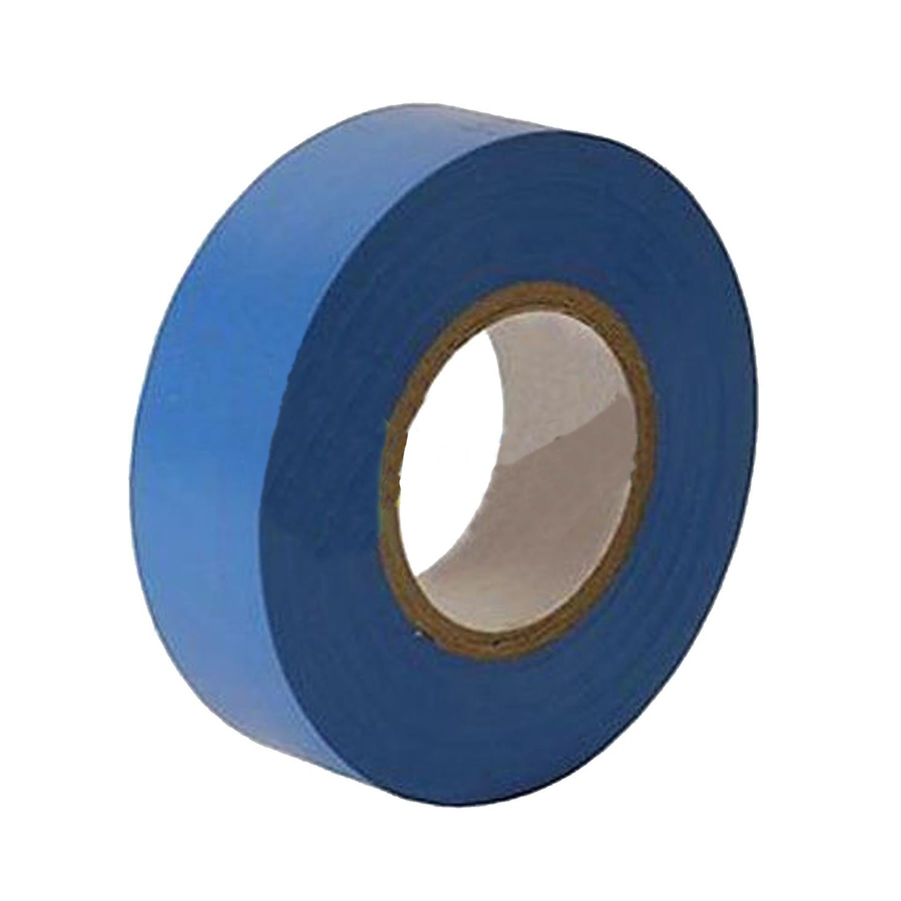 Electrical Pvc Insulation Insulating Tape 22m Flame Retardant Rolls Blue 1 Rolls