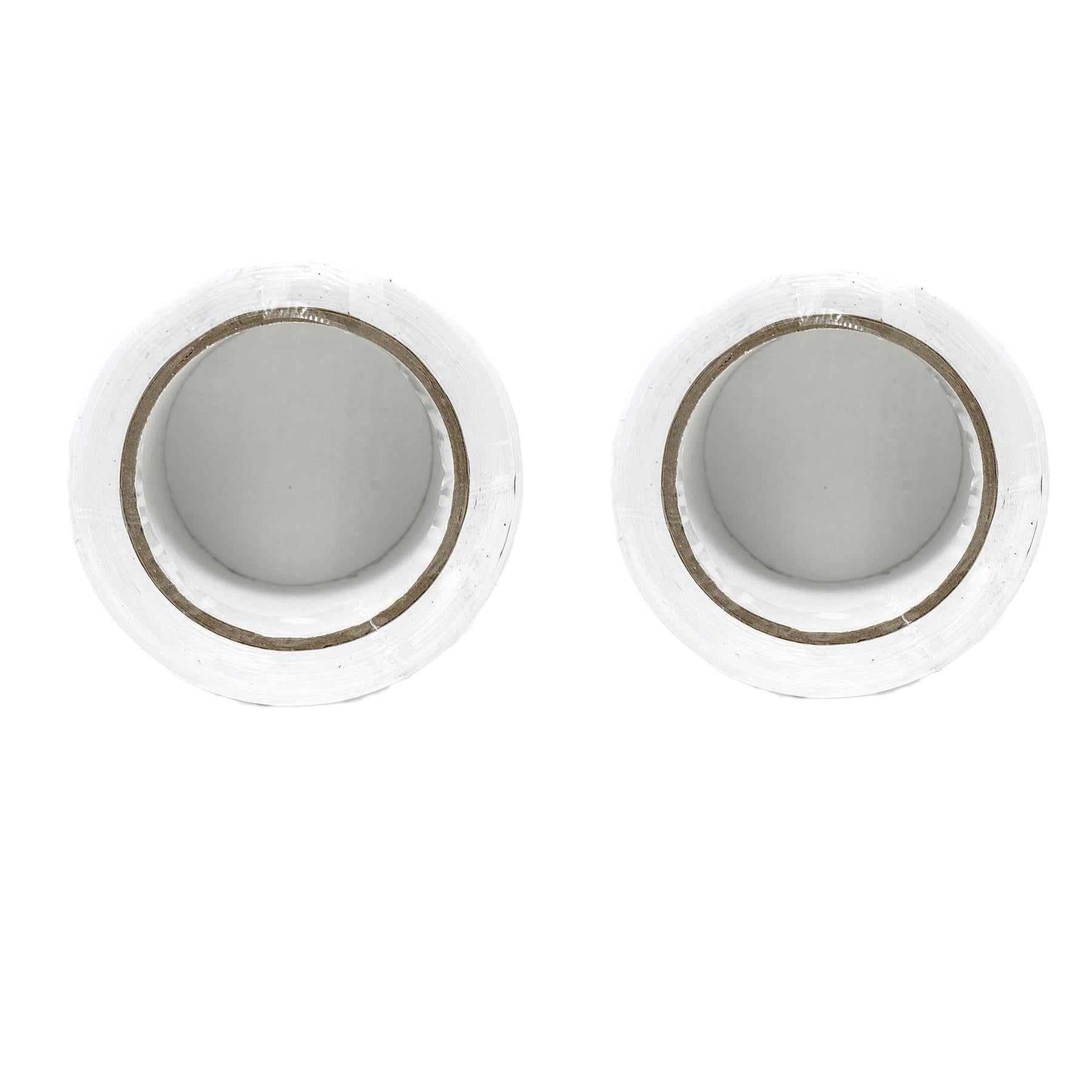 PVC Electrical Insulation Tape 50mm x 33M in White Pack Of 2 By Dapetz