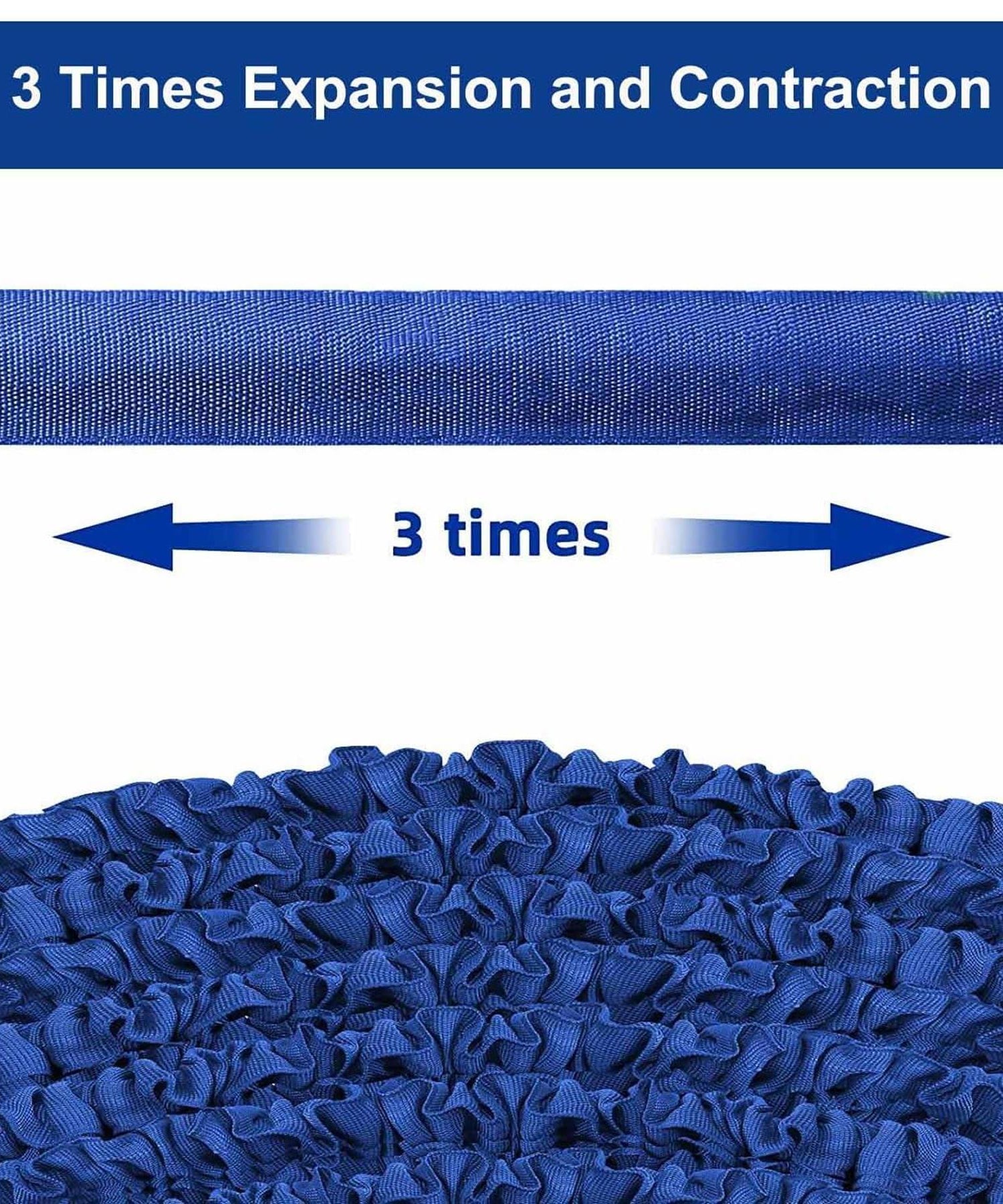 Expandable Garden Hose Pipe 15m 50ft With 7 Function Water Spray Gun Magic Hose