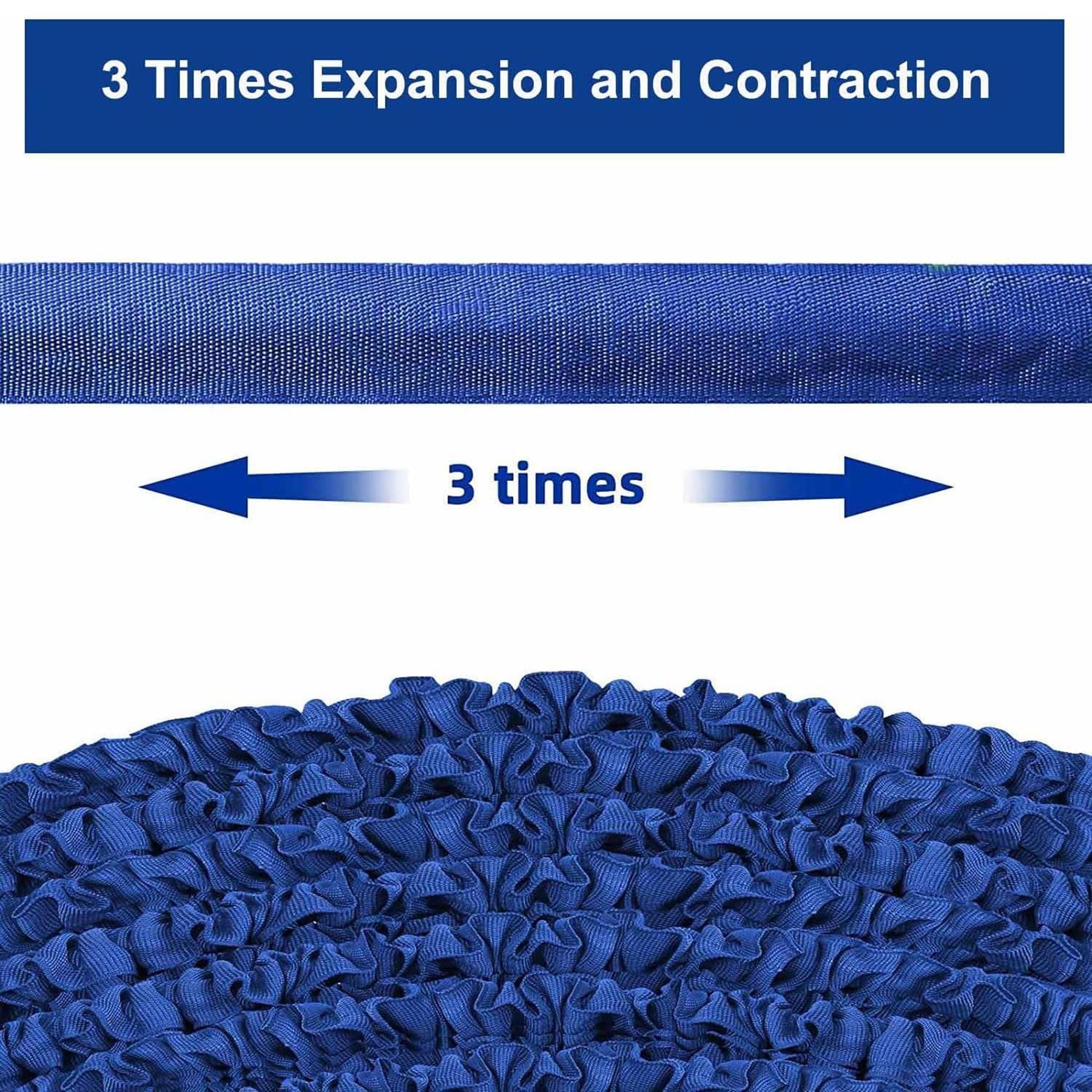 Expandable Garden Hose Pipe 15m 50ft With 7 Function Water Spray Gun Magic Hose