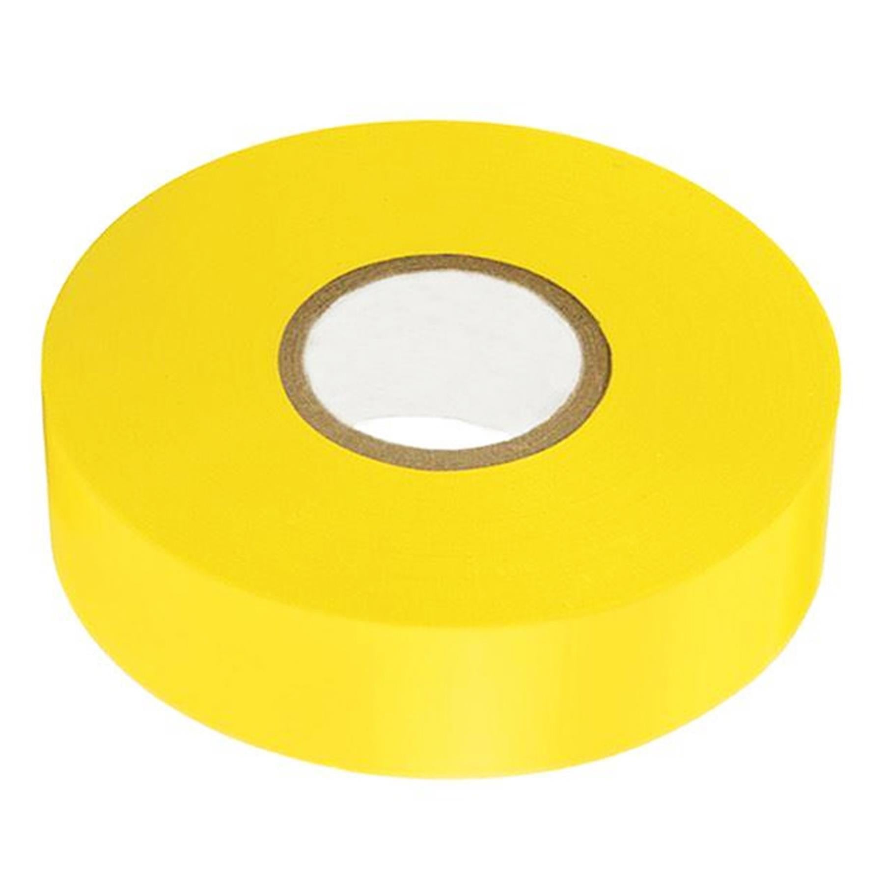 19mm x 33m Yellow Electrical Pvc Insulation / Insulating Tape Flame Retardant