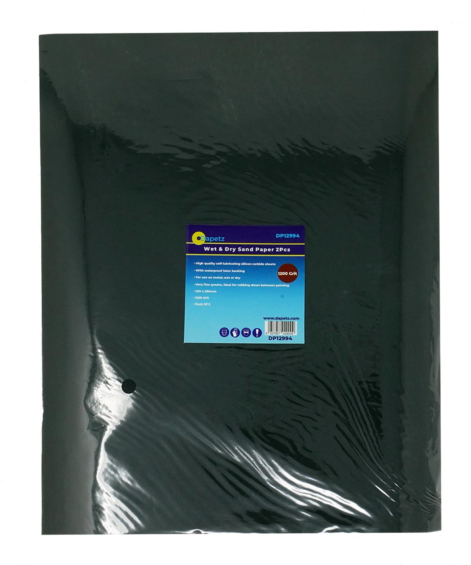 Wet and Dry Sandpaper Abrasive  80 to 600 Grit Sanding 230x280mm Pack Of 14 by Dapetz