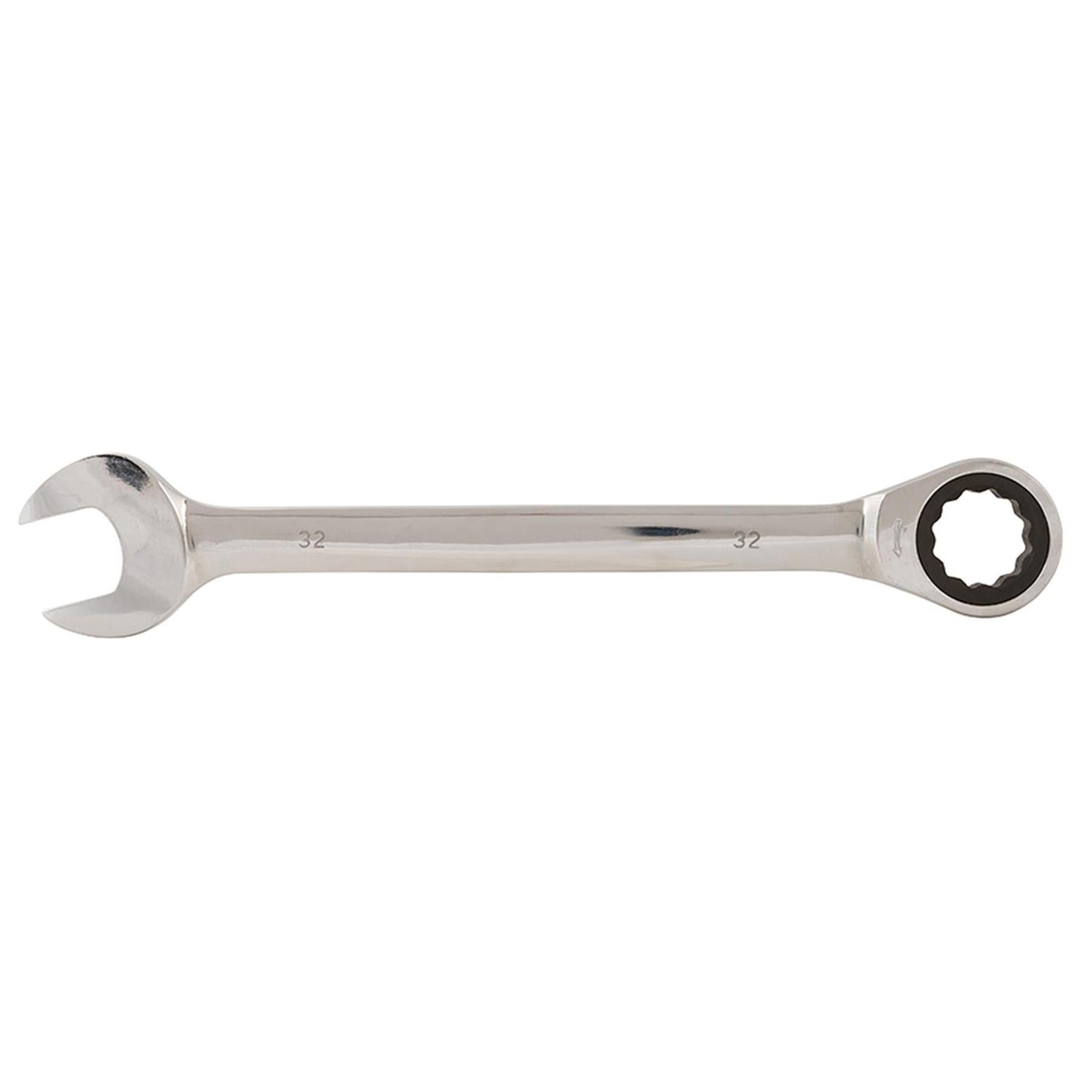 Metric Combination Spanner Ratchet Fixed Head Ratchet 32mm Spanner Steel By Dapetz