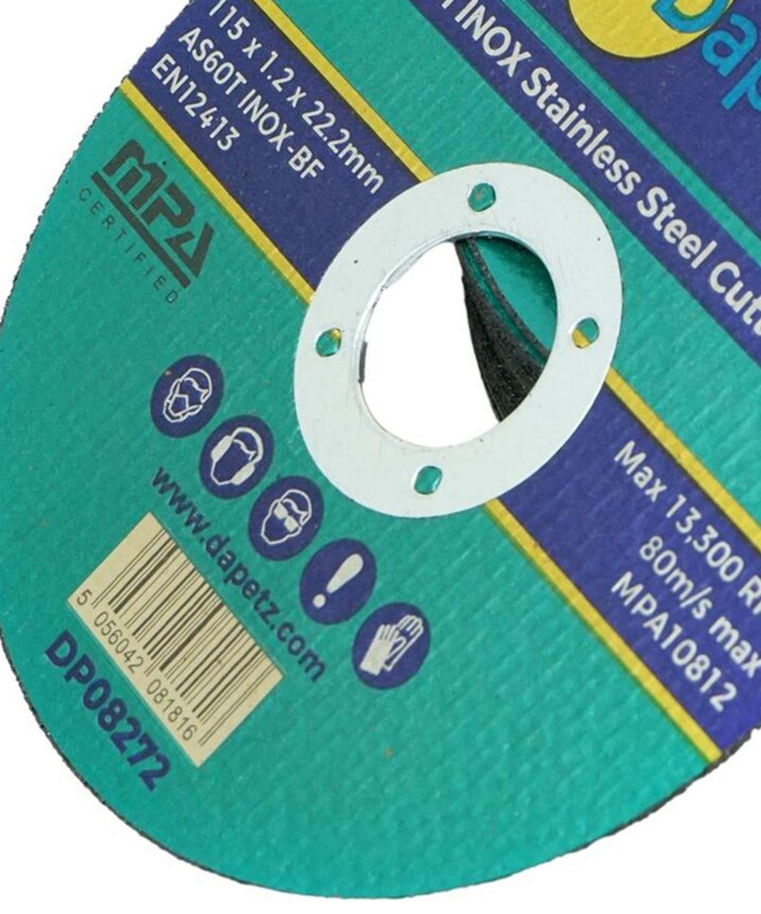 Cutting Blade/ Metal Cutting Disc For Angle Grinder 100 Pcs 115mm Super Thin 1.2mm by Daptez