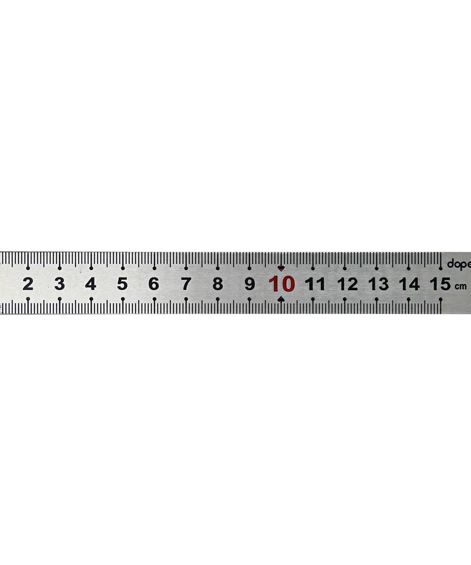 6" 15cm 150mm Stainless Steel Ruler Metal Rule Metric Imperial