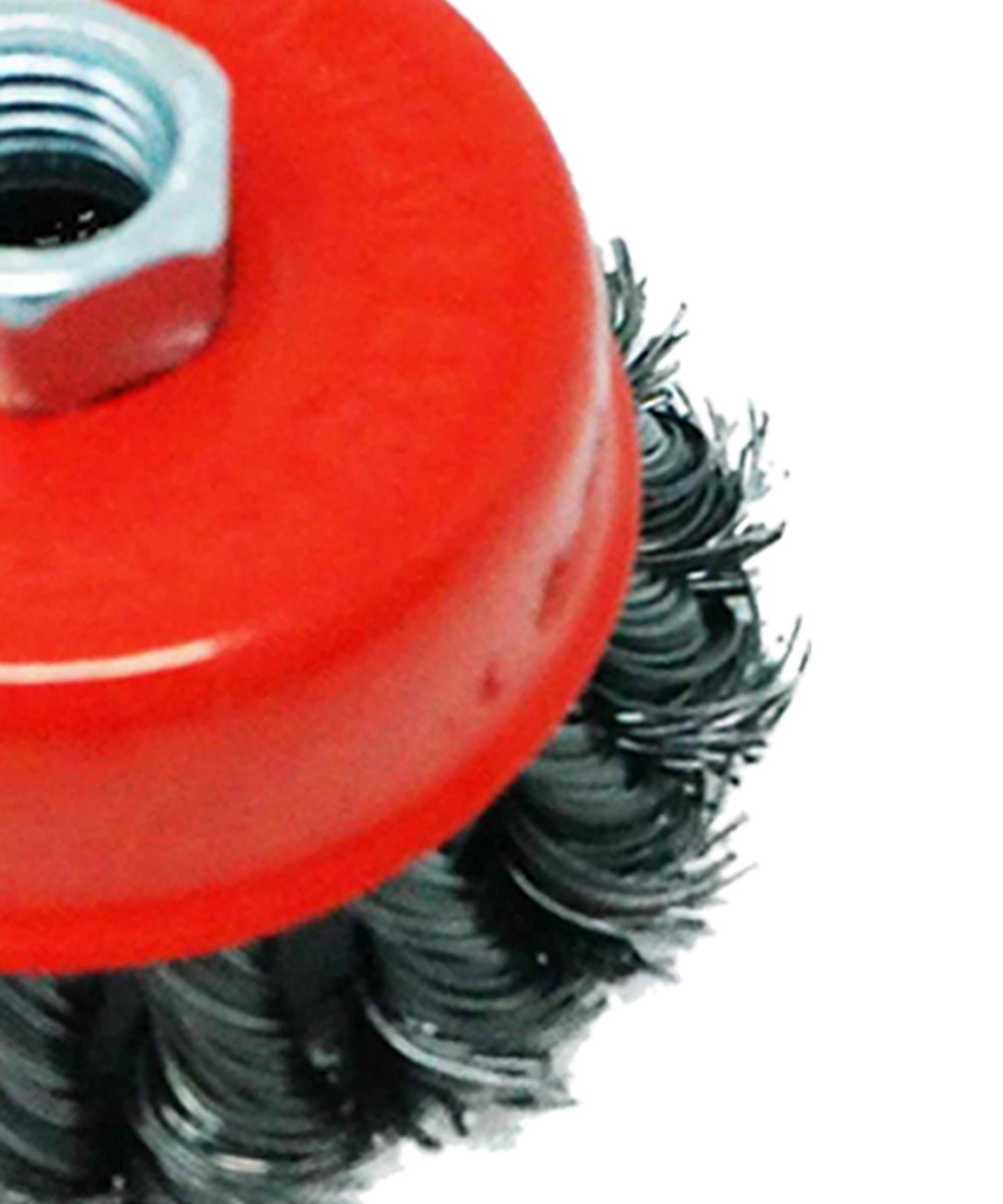 4PCs Twist Knot Wire Wheel Cup Brush Set for Angle Grinder 3" M14 Crew By Dapetz