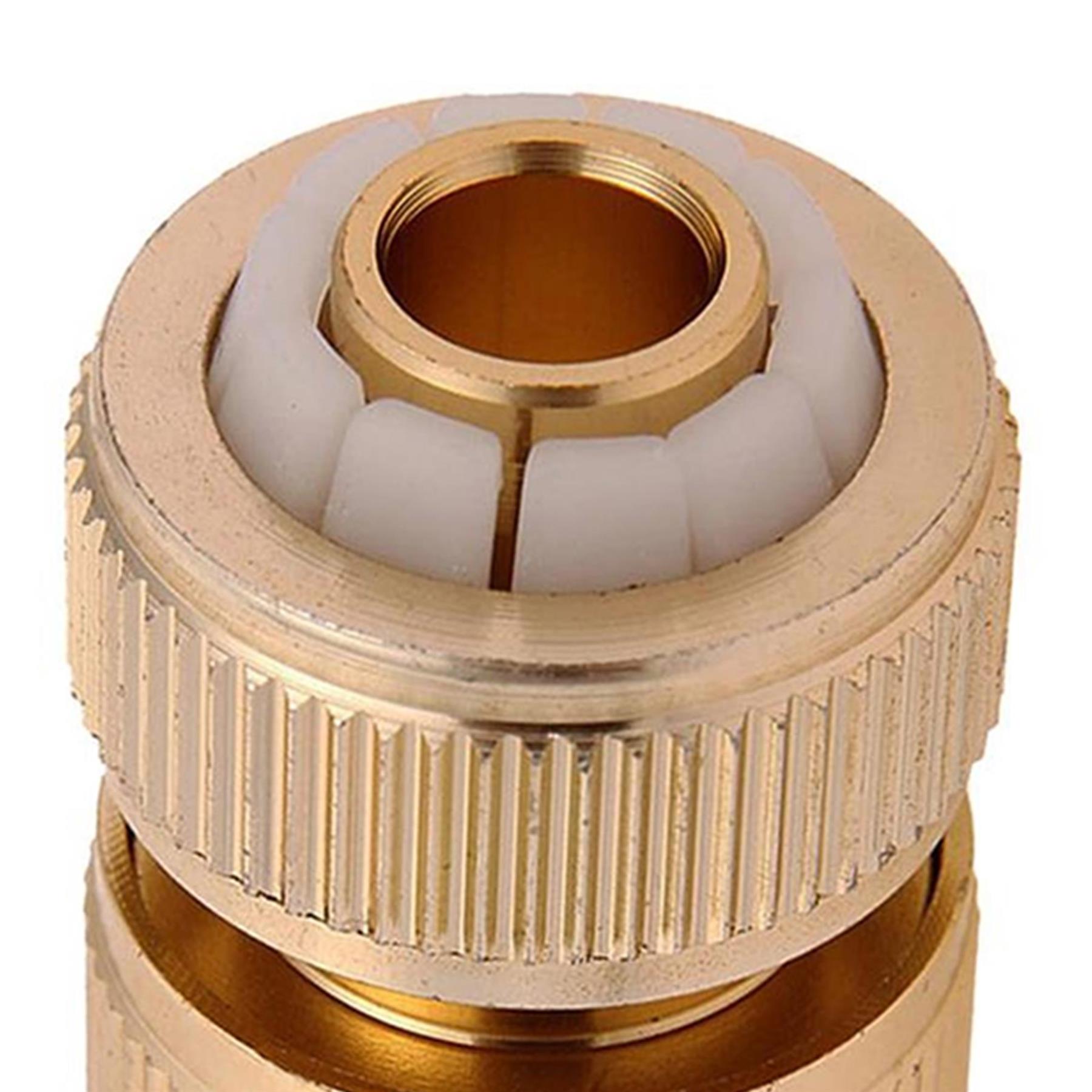 4Pc Brass Hose Pipe Fitting Connectors Adaptor Garden Tap Watering Set By Dapetz