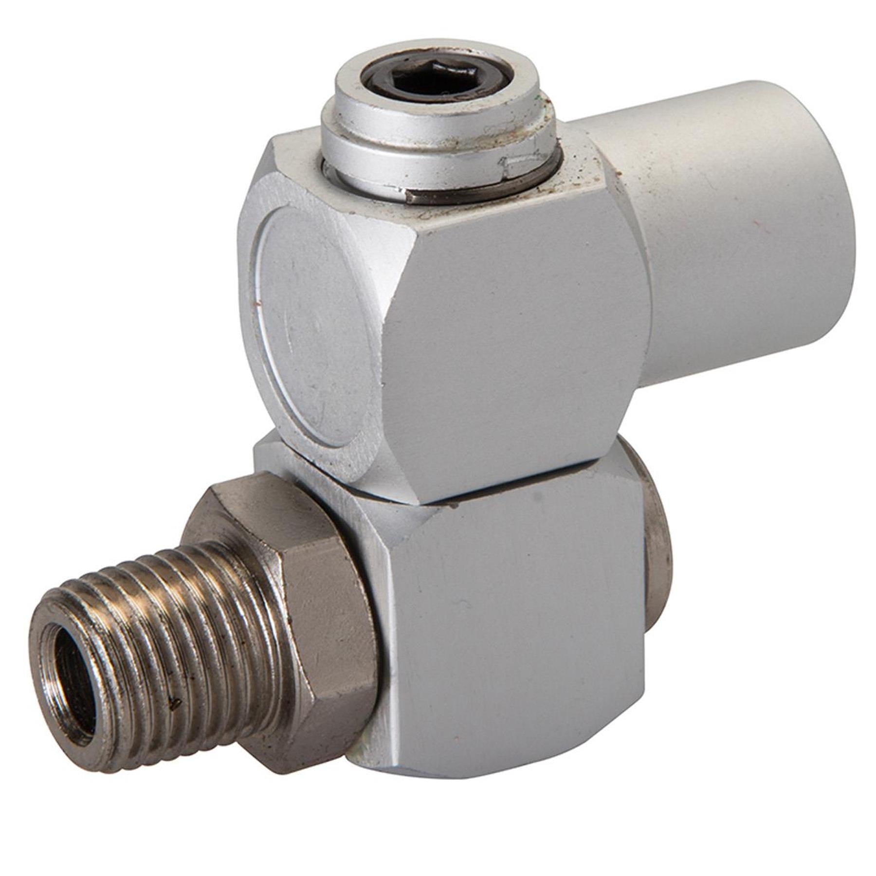 Air Line Swivel Connector 1/4" BSP 6mm Female Tool Fittings Universal Quality by Daptez