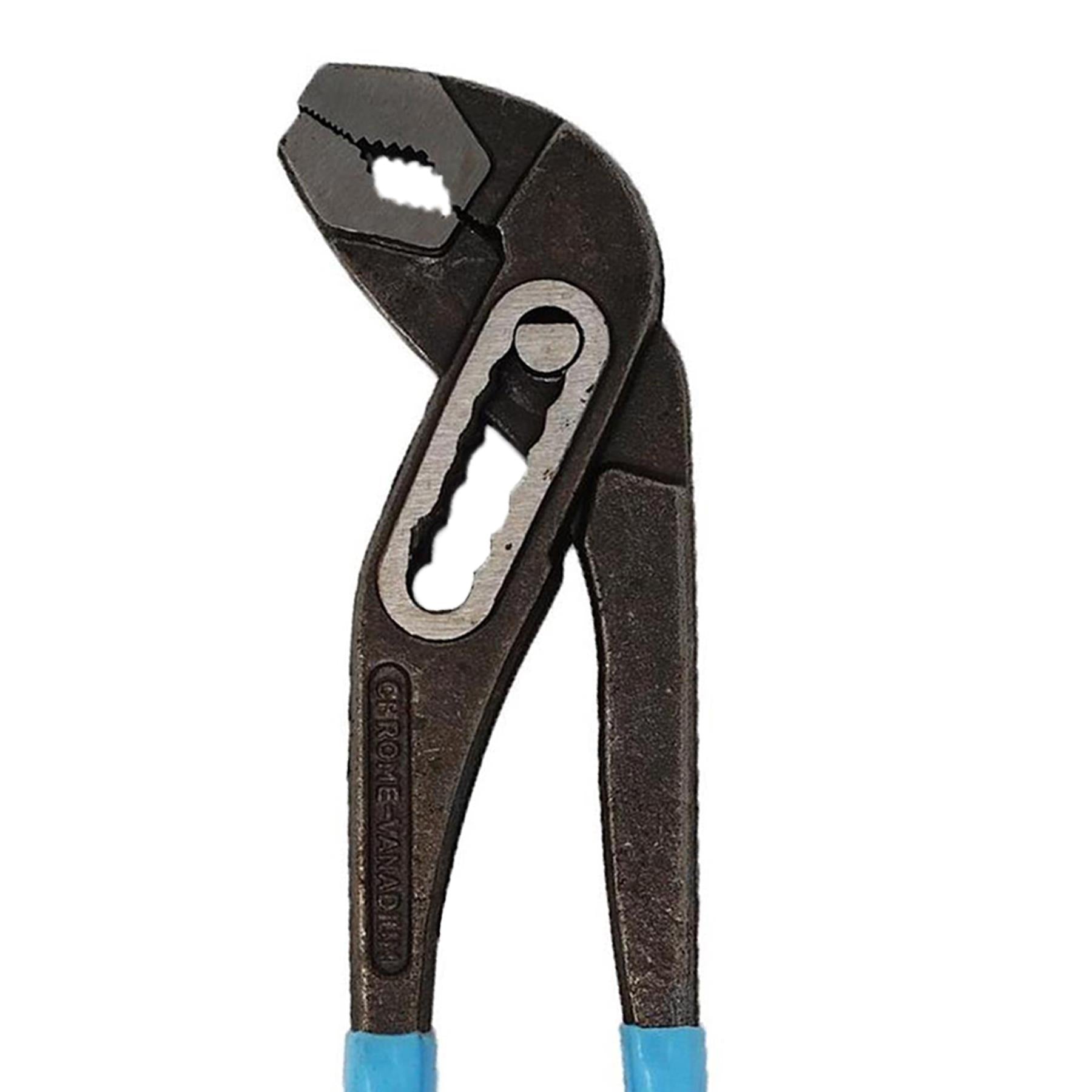 12" Plumbers Slim Jaw 300mm Waterpump Pipe Wrench Pliers Grips Pump Chrome By Dapetz