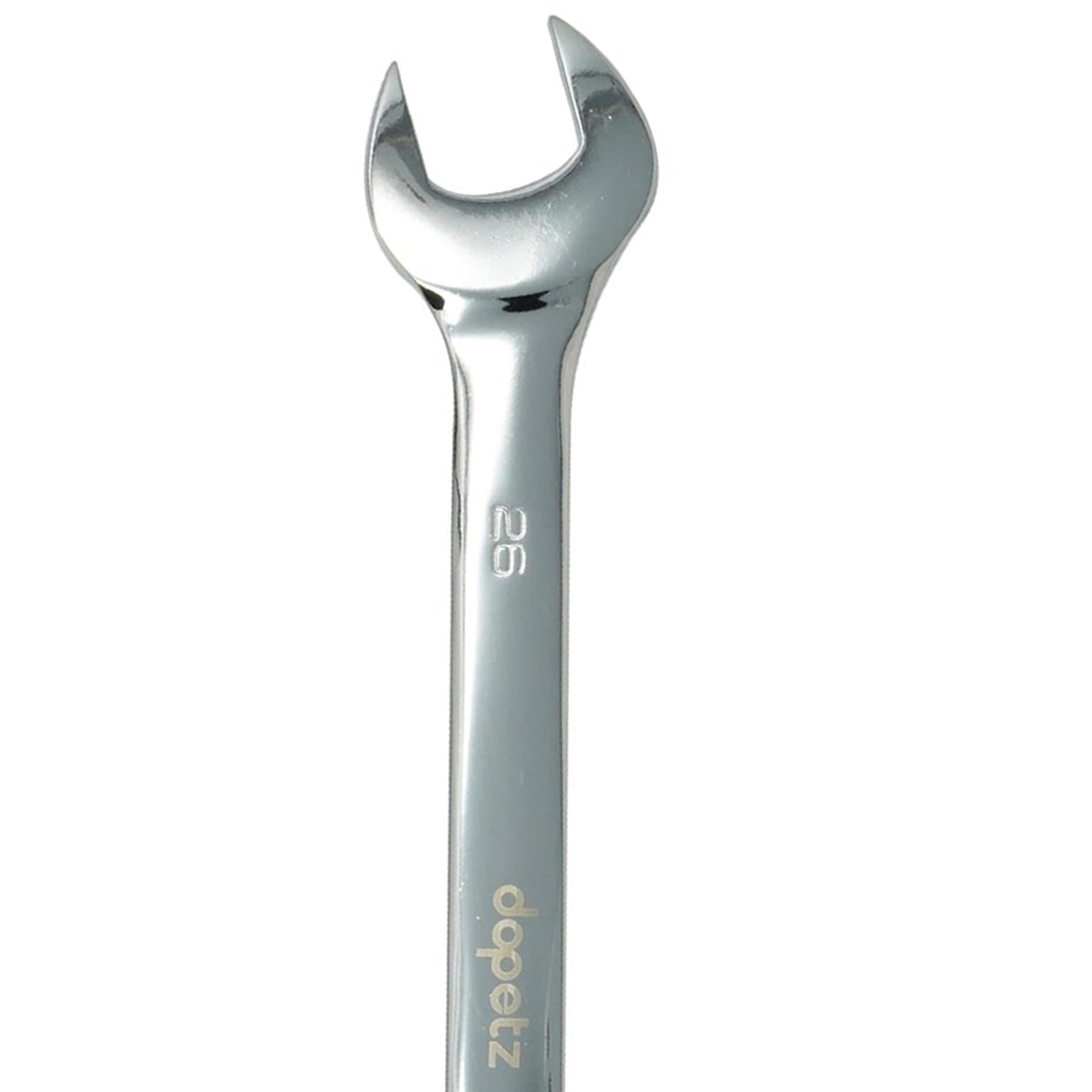 Combination Open Ring Spanner Chrome Mechanics Garage Tools 26mm by Daptez