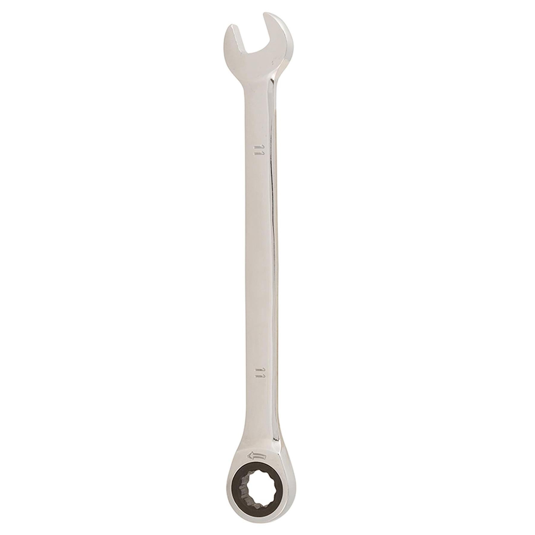 Fixed Head Ratchet Metric Spanner Open End Ring Combination 11mm By Dapetz