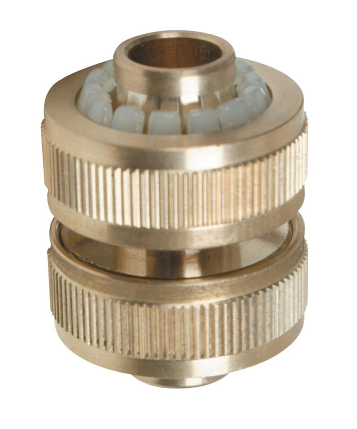 Dapetz Brass Hose Joiner Connector 1/2"  Garden Water Hose Pipe Repair Adaptor Fitting