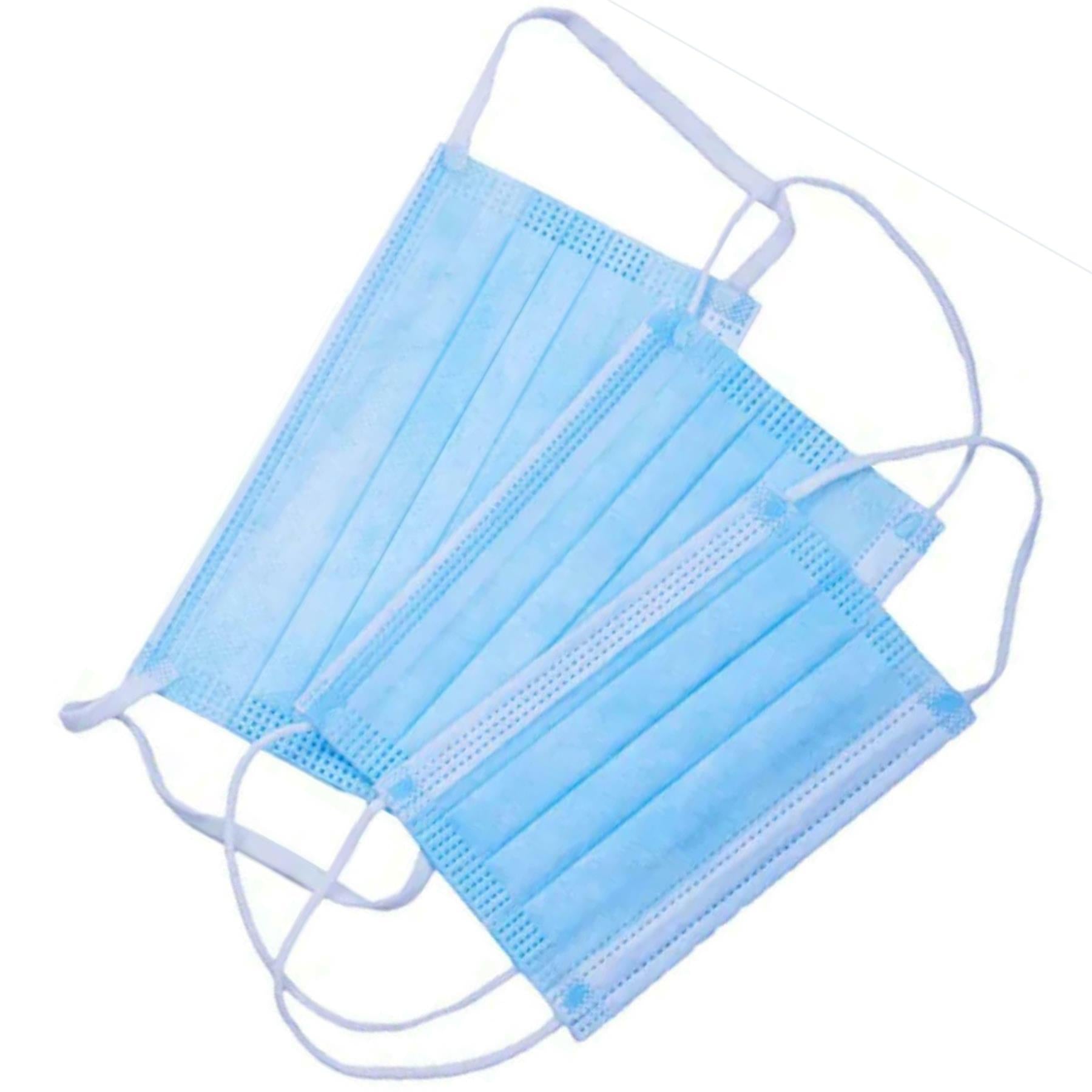 2 3-Ply Disposable Face Masks | Sanding, Paint, Dust & Aerosol Protection by Dapetz