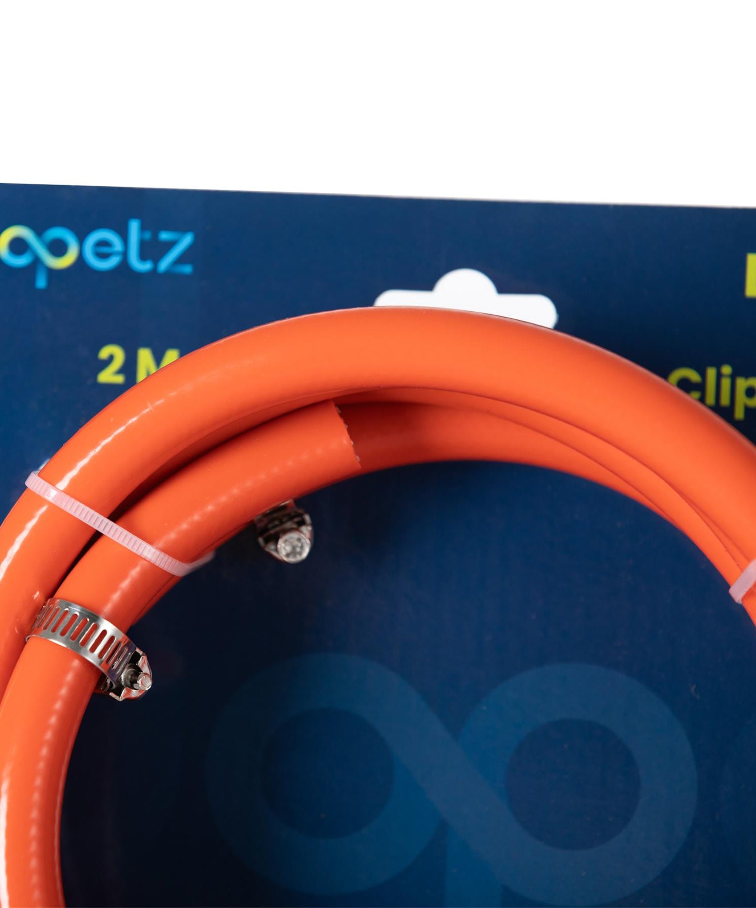 Gas Hose Pipe For Propane Butane LPG Gas BBQ Camping Motorhome With 2 Clips