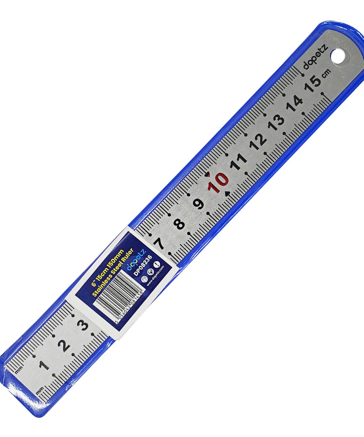 6" 15cm 150mm Stainless Steel Ruler Metal Rule Metric Imperial