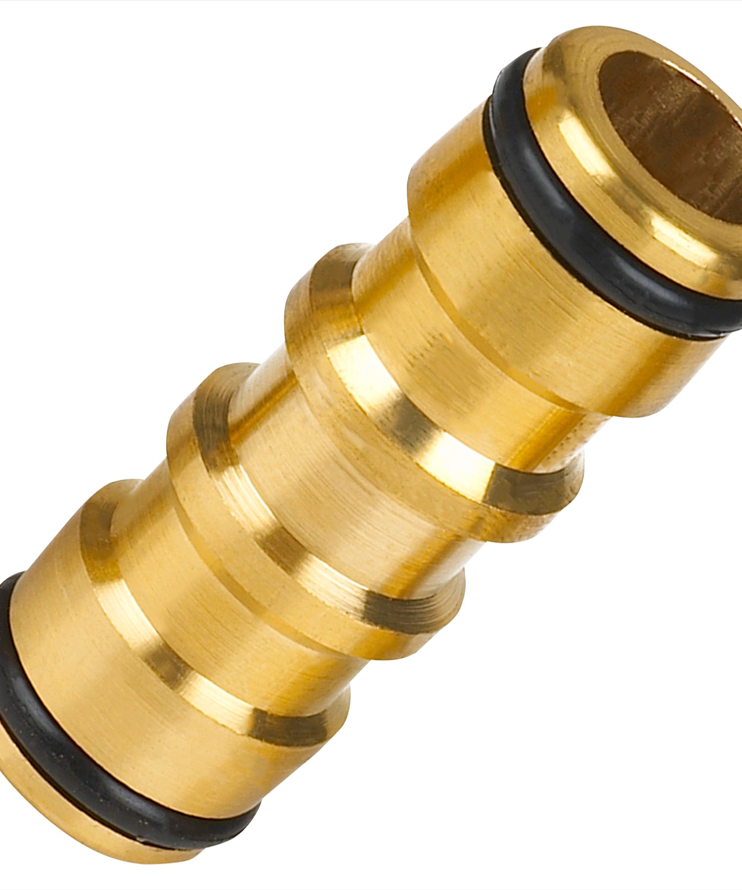 Quick Connect Garden Hose Fitting Solid 1/2" Brass Double Male to Male Connector by Dapetz