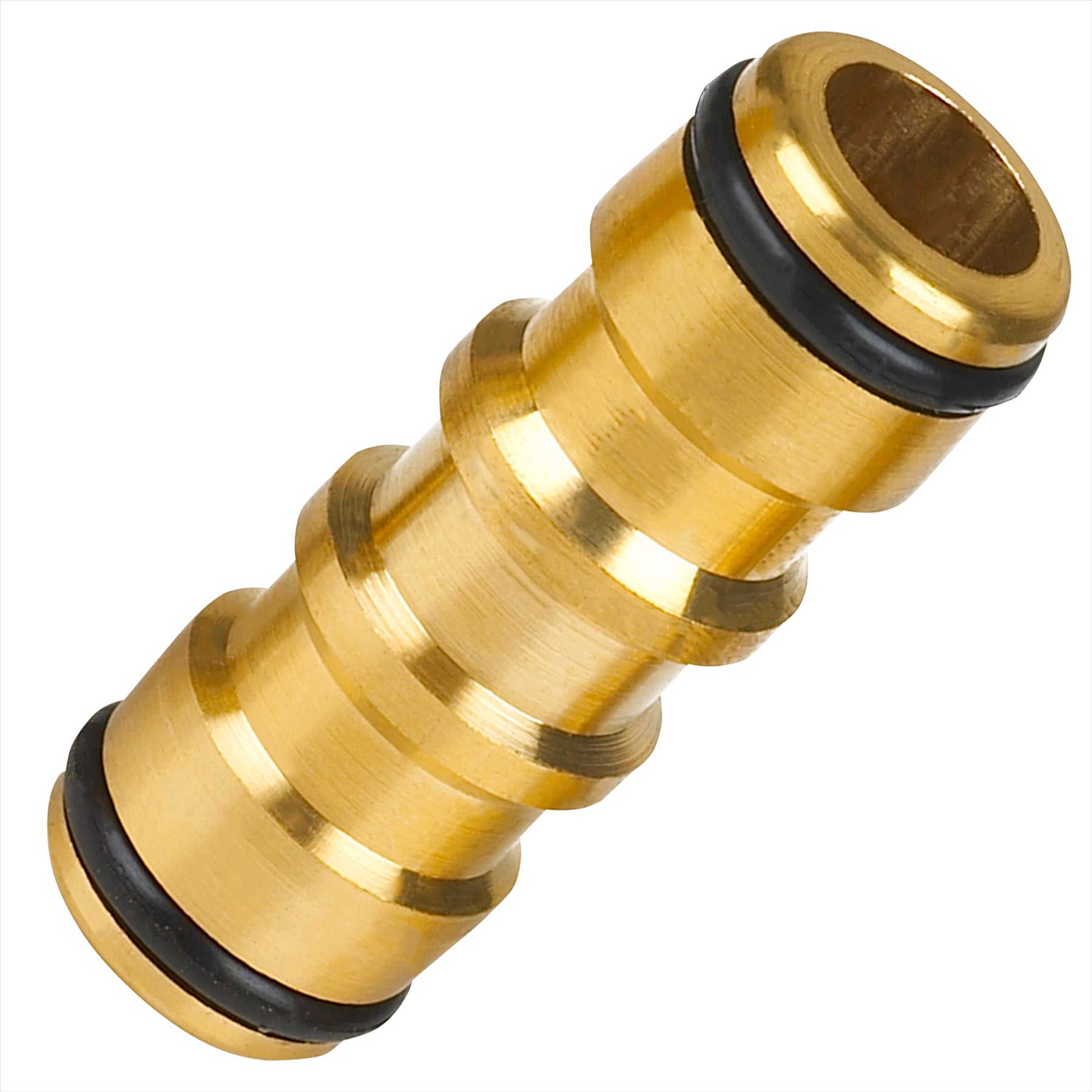 Quick Connect Garden Hose Fitting Solid 1/2" Brass Double Male to Male Connector by Dapetz