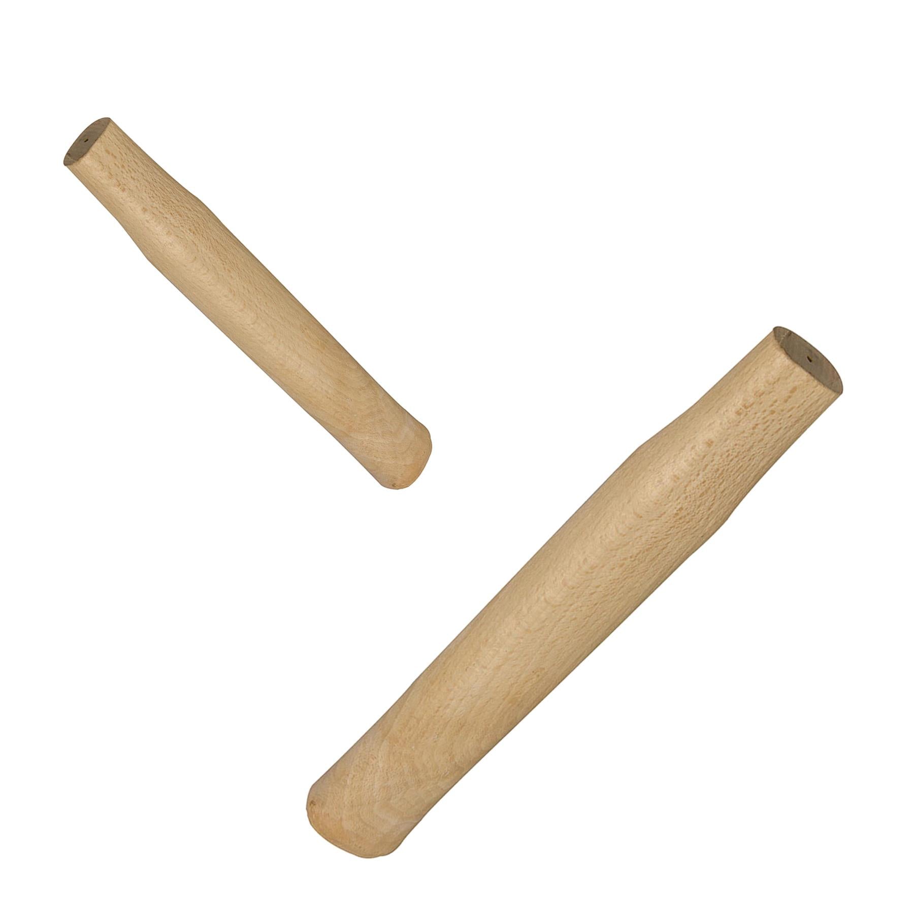 Club Hammer Handle - 255mm (10") Replacement Beech Hardwood Lump Hammer by Daptez
