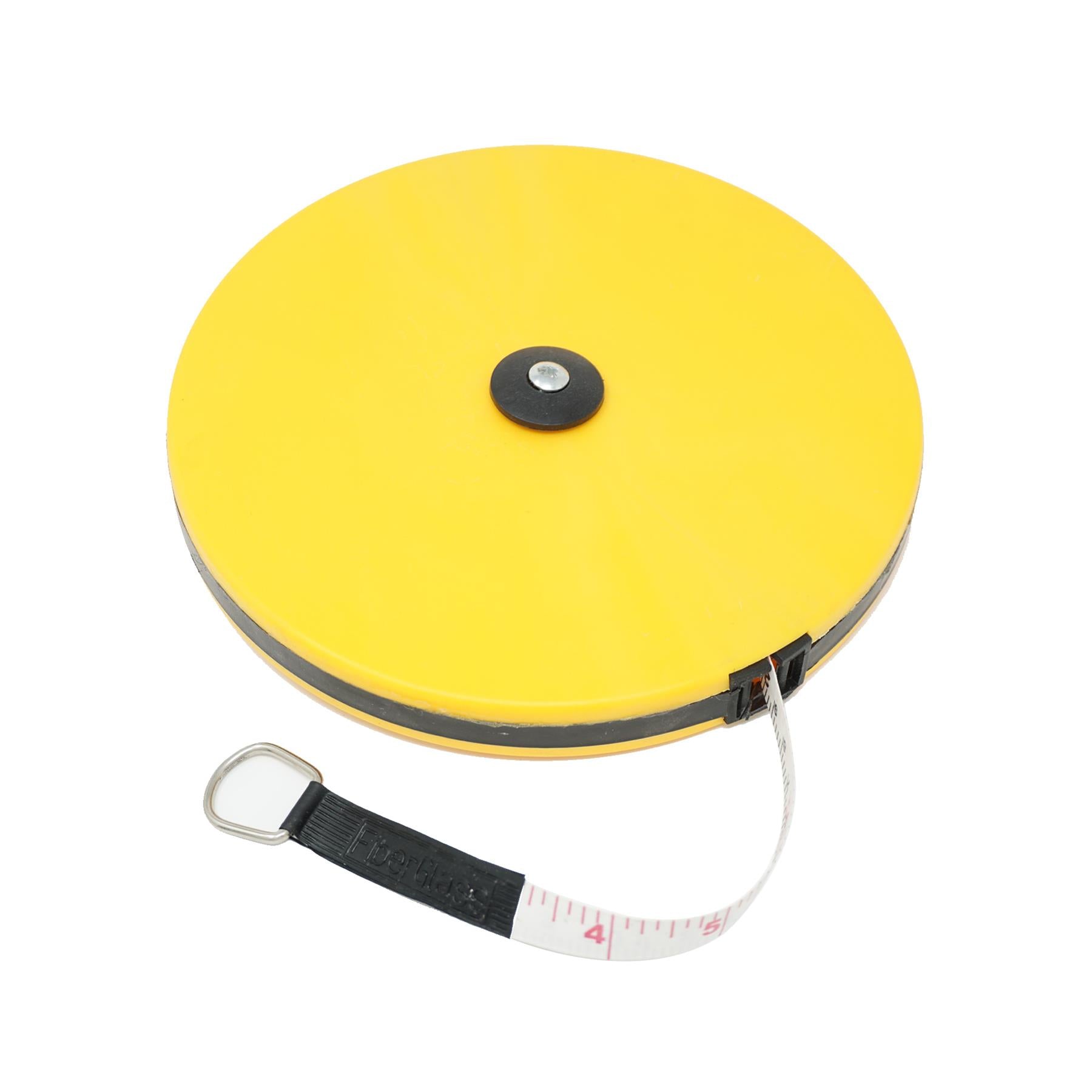 Surveyors 50 M Tape Measure Fibreglass - Metric Imperial Measurement By Dapetz
