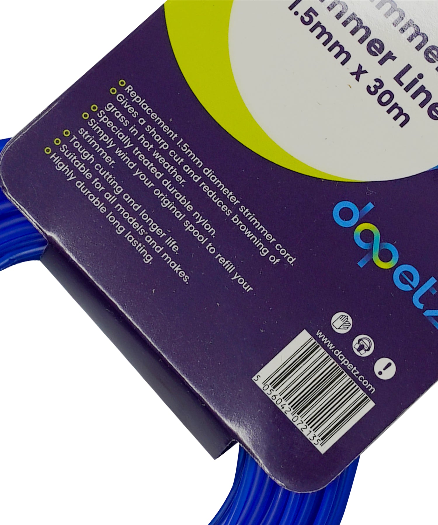 1.5mm x 30m Blue British Trimmer/Strimmer by Dapetz