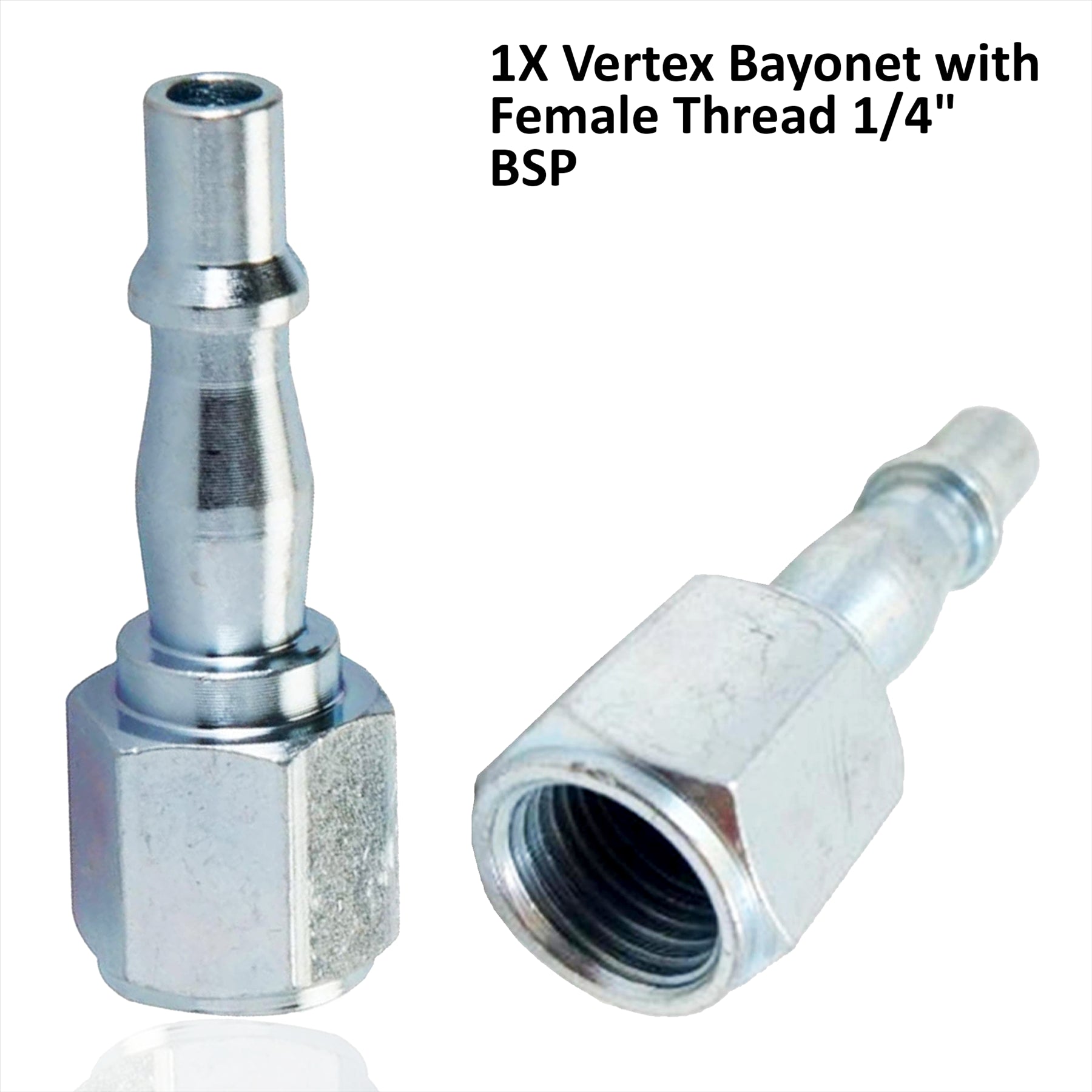 Air Line Hose Fitting Connector Female 1/4" Thread Bayonet For PCL Vertex