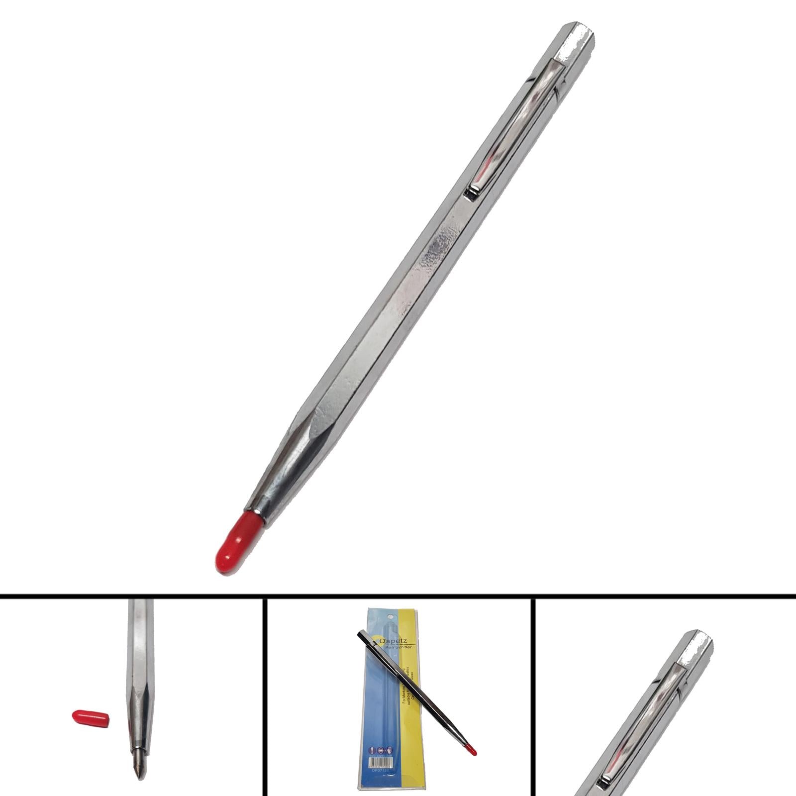 6in Scribing Tool Tungsten Carbide Tip Engineers Scriber 150mm Detail Craft Cut