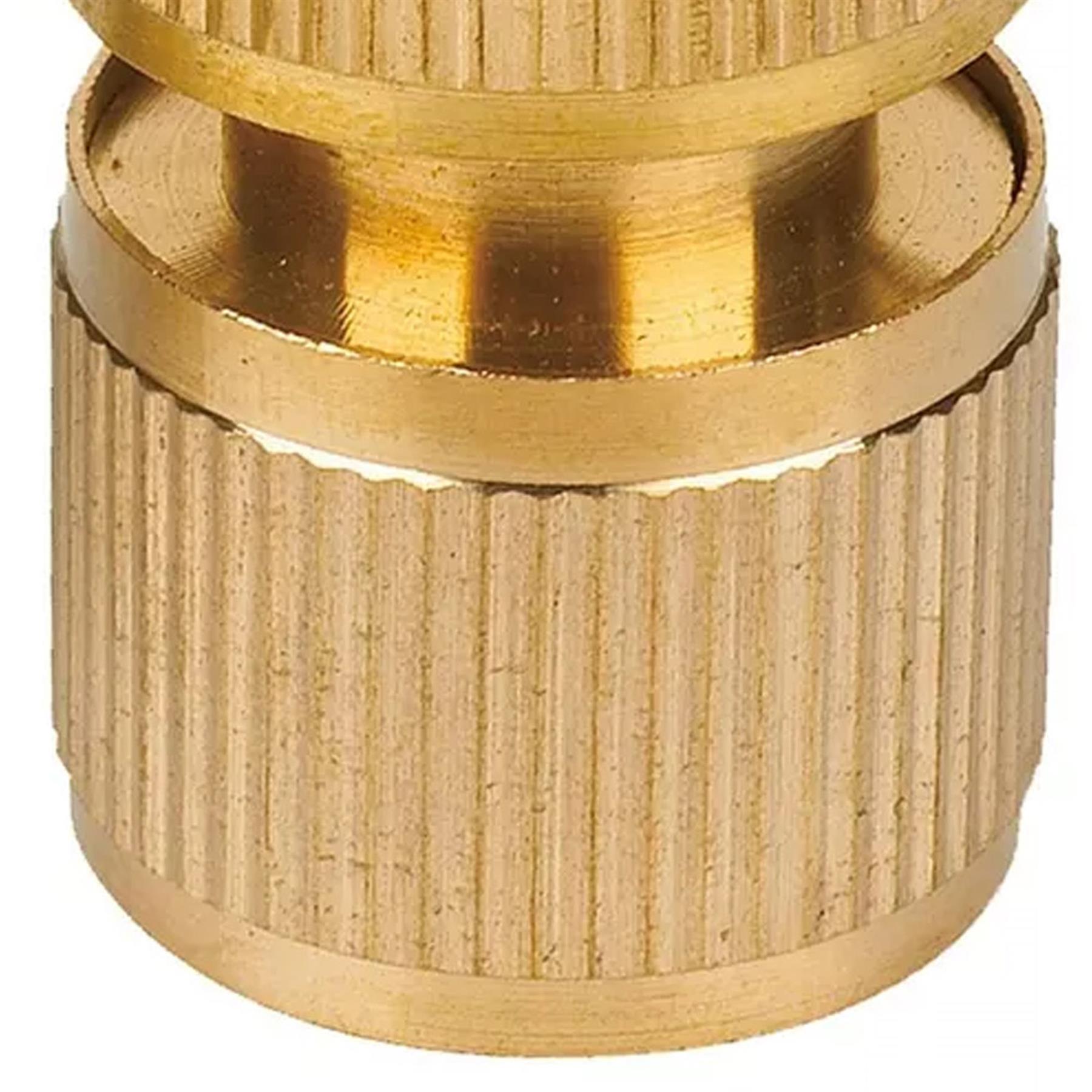 Brass Tap Connector 1/2" 3/4" Water Hose Pipe Adaptor Fitting Set Pack of 8