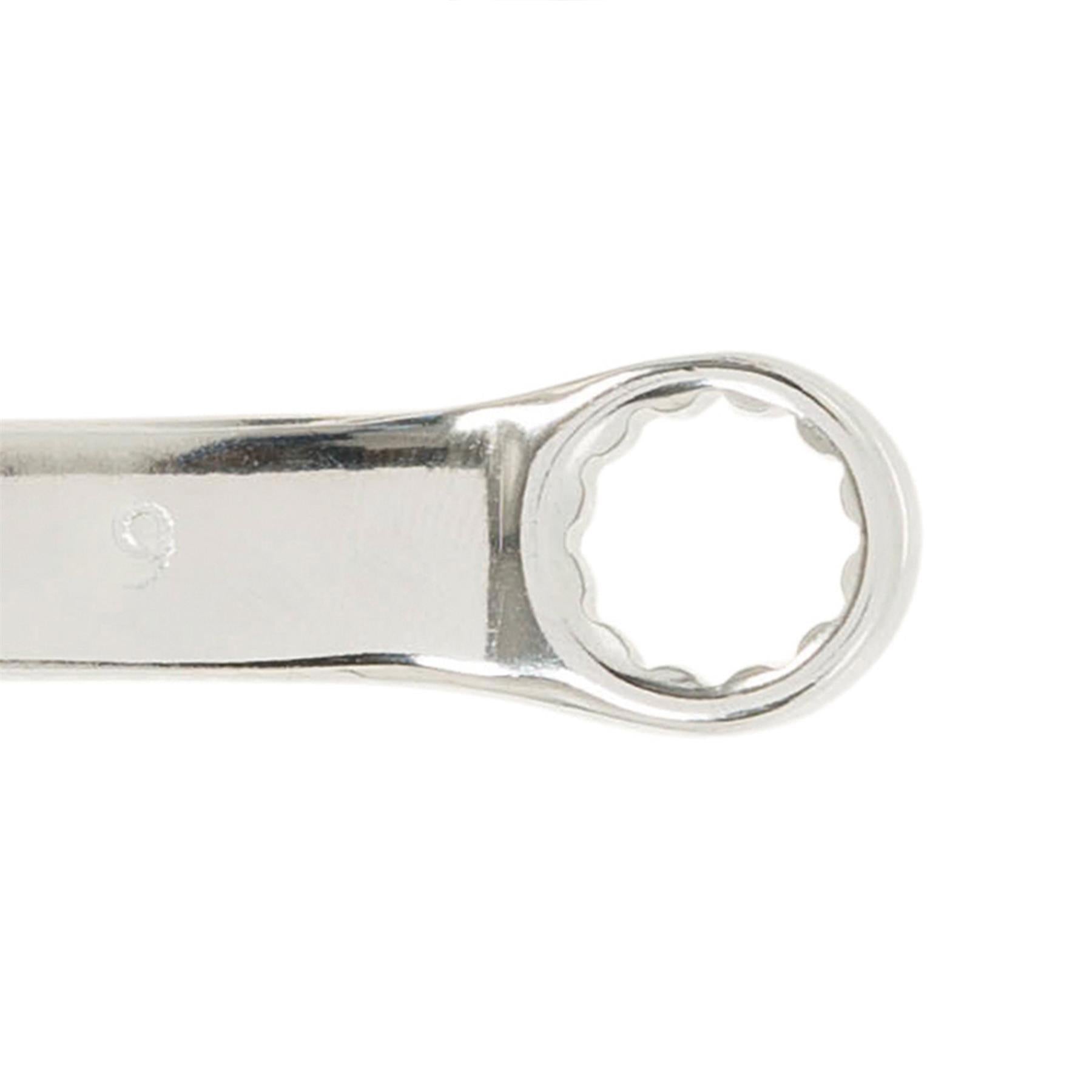 Combination Open Ring Spanner Chrome Mechanics Garage Tools 9mm by Daptez