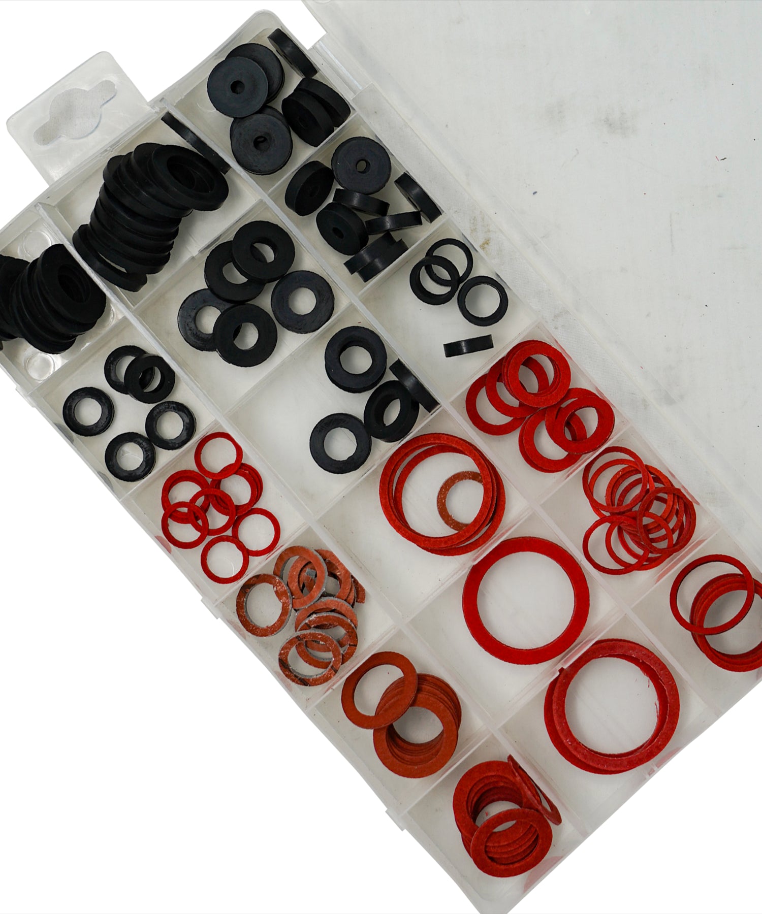 Assortment Box Of Plumbers Washers 141PCs Set Tap Sealing Shower Hose Rubber Washer By Dapetz