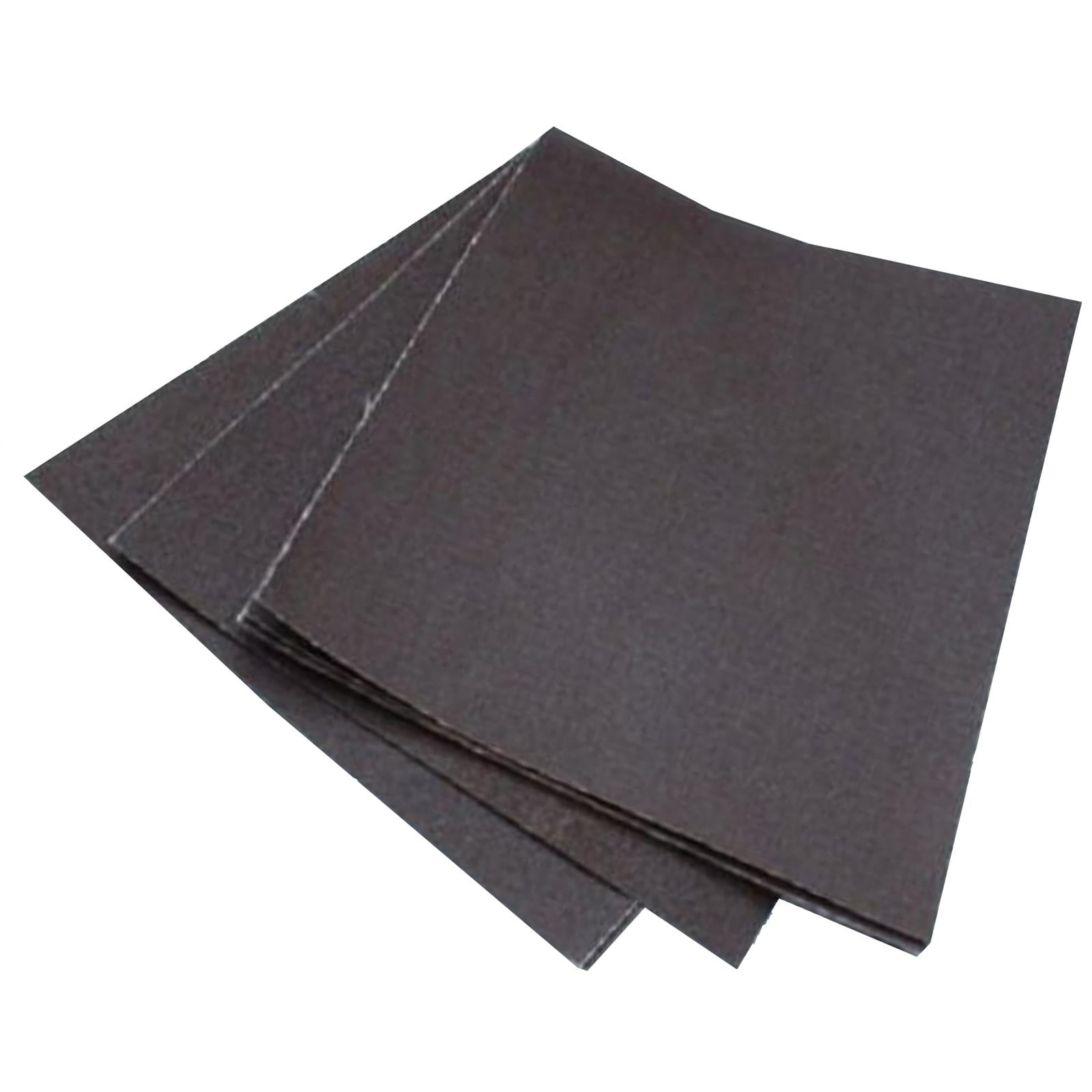 Emery Cloth Abrasive Sandpaper Sheets 230x280mm 10 Pack