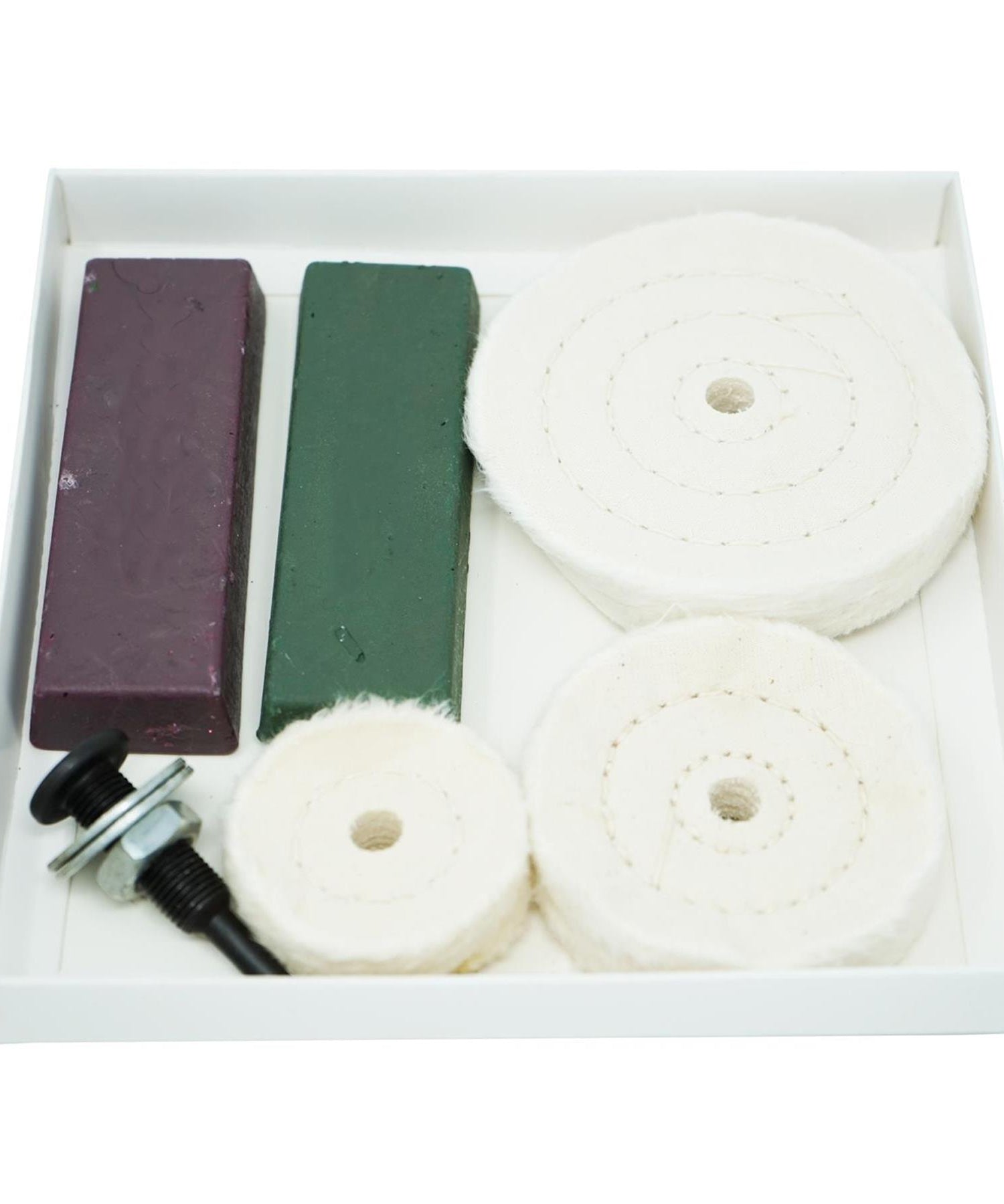 Quality 9Pc Polishing Kit Dome Goblet Cylinder Mop Buffing Wheel Compound By Dapetz