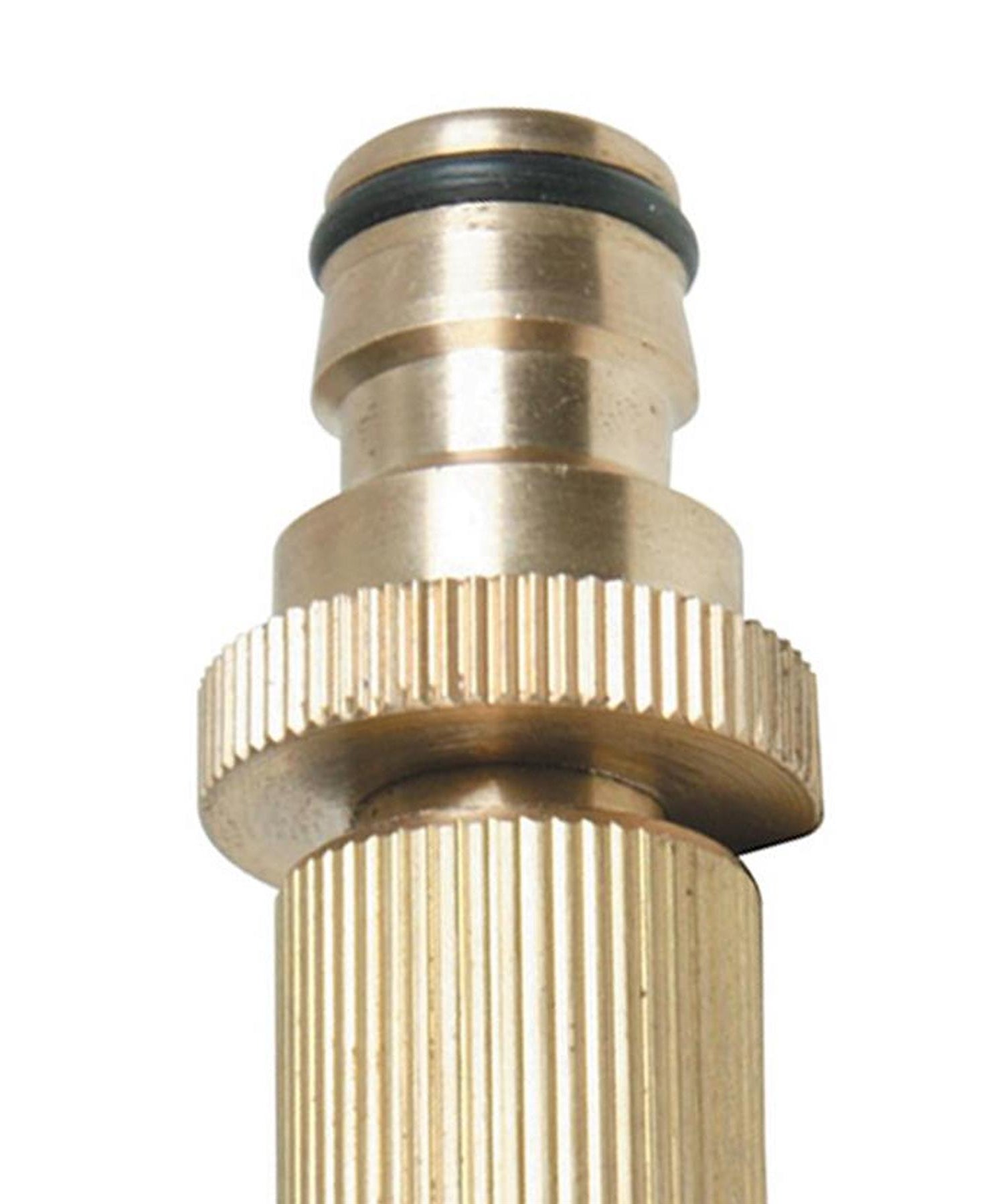 Solid Quick Connect Adjustable Brass Hose Nozzle Strong For Garden Plumbing Use By Dapetz