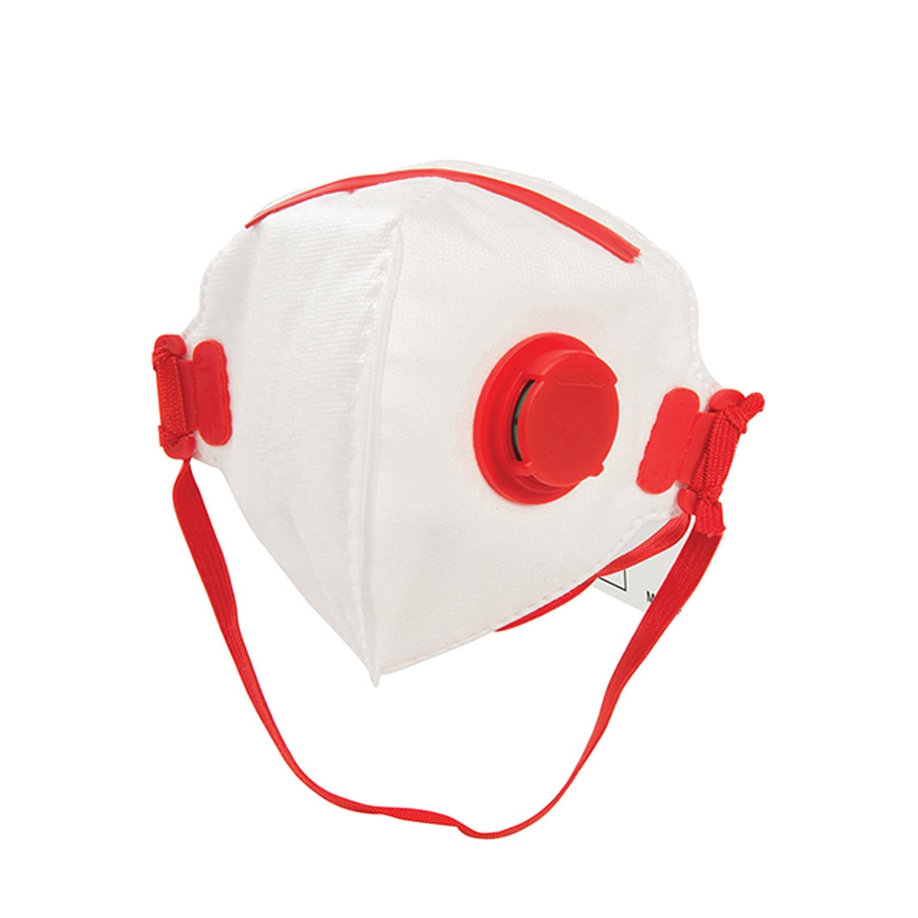 3 Face Mask Respirator Valved FFP3 | Sanding, Paint & Dust Safety Fold Flat by Dapetz