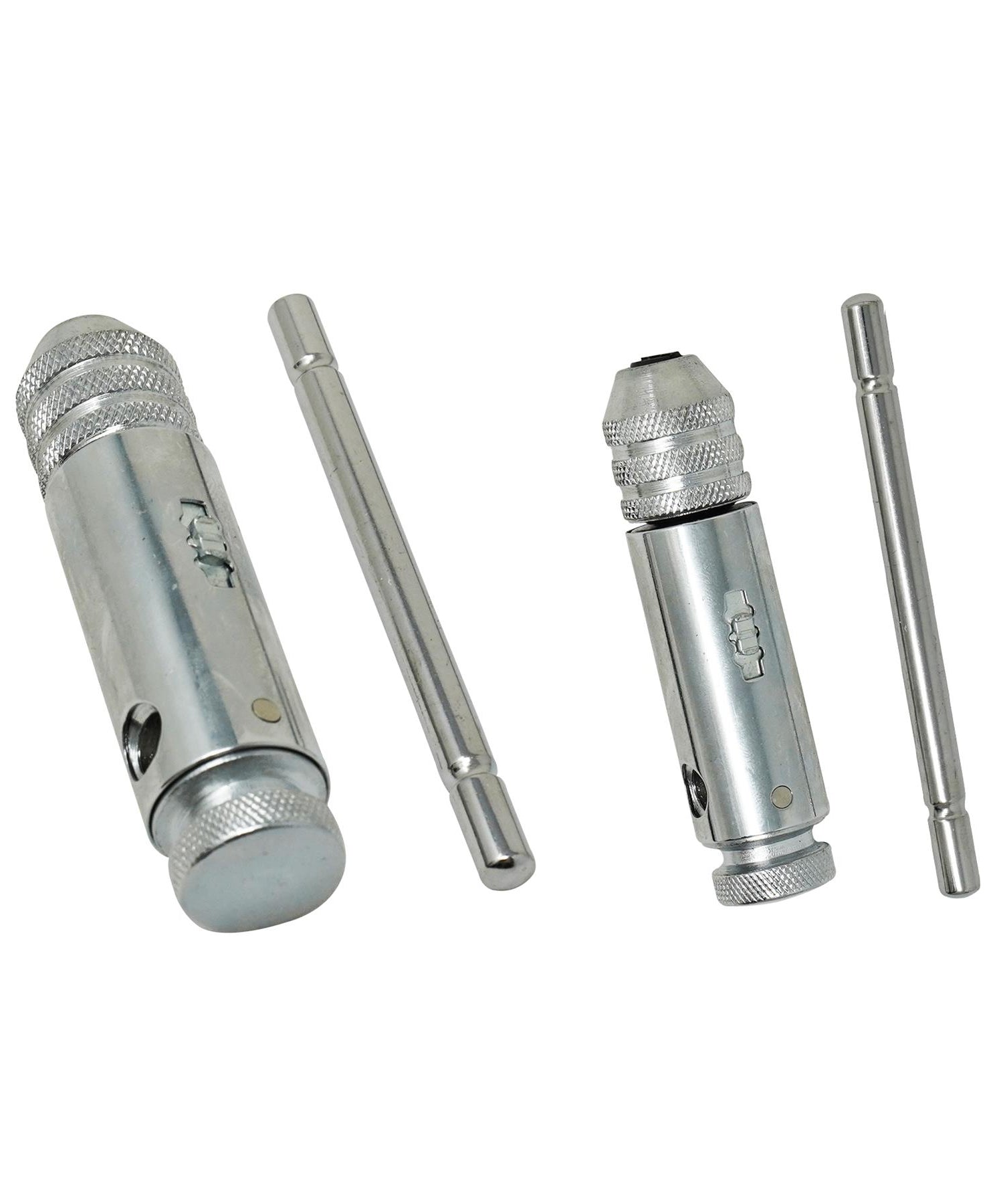 2PCS Ratchet Tap Wrench M3-m8/M5-m12 Reversible Holder T Bar Handle Tap Die Set By Dapetz