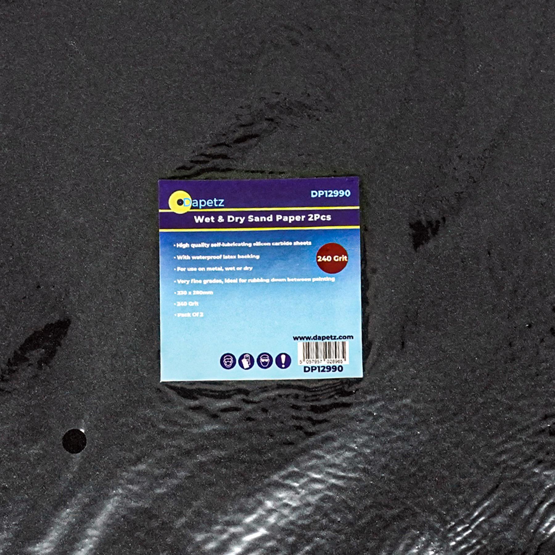 Wet And Dry Sandpaper 240 Grit Sand Paper 230x280mm Sanding By Dapetz