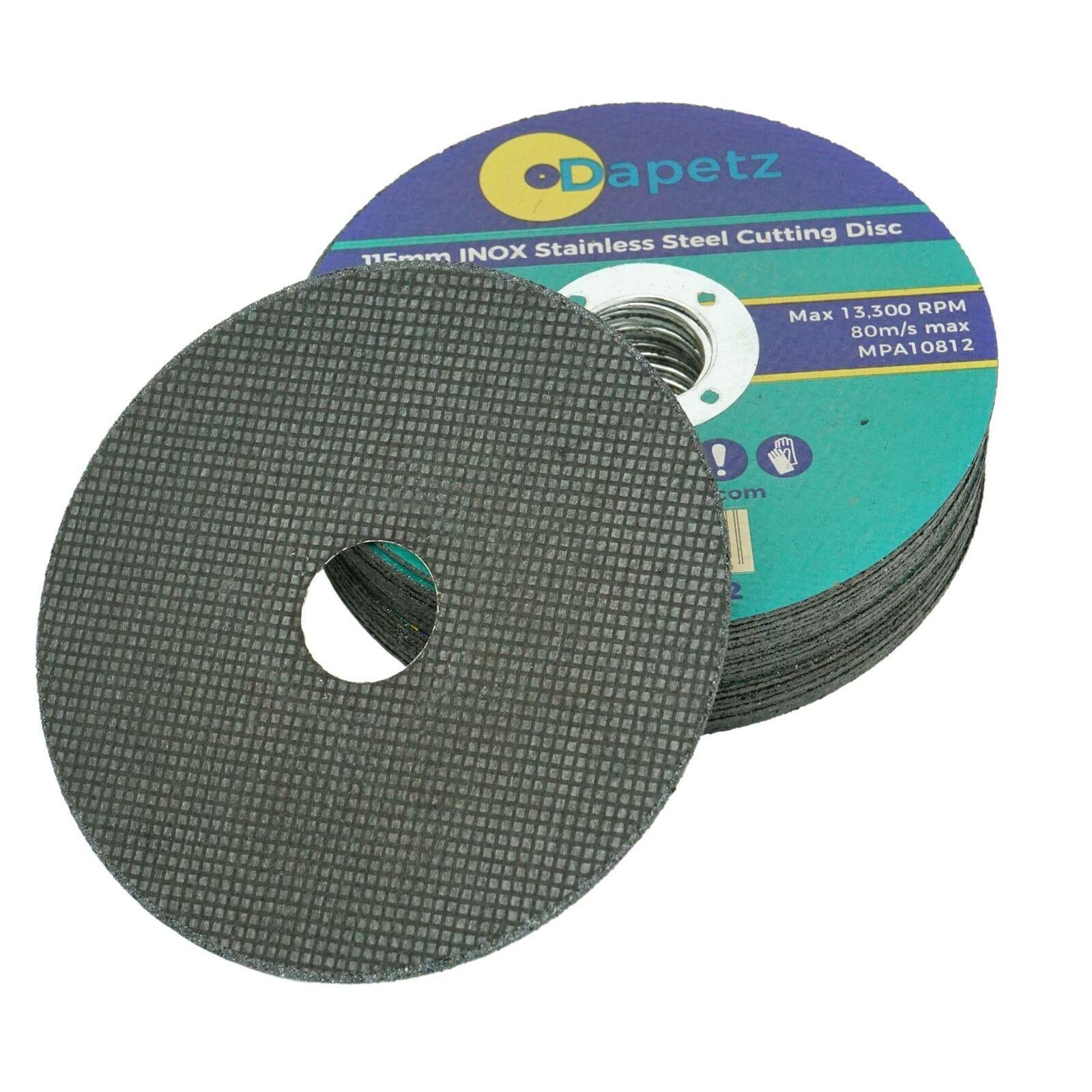 Cutting Blade/ Metal Cutting Disc For Angle Grinder 100 Pcs 115mm Super Thin 1.2mm by Daptez
