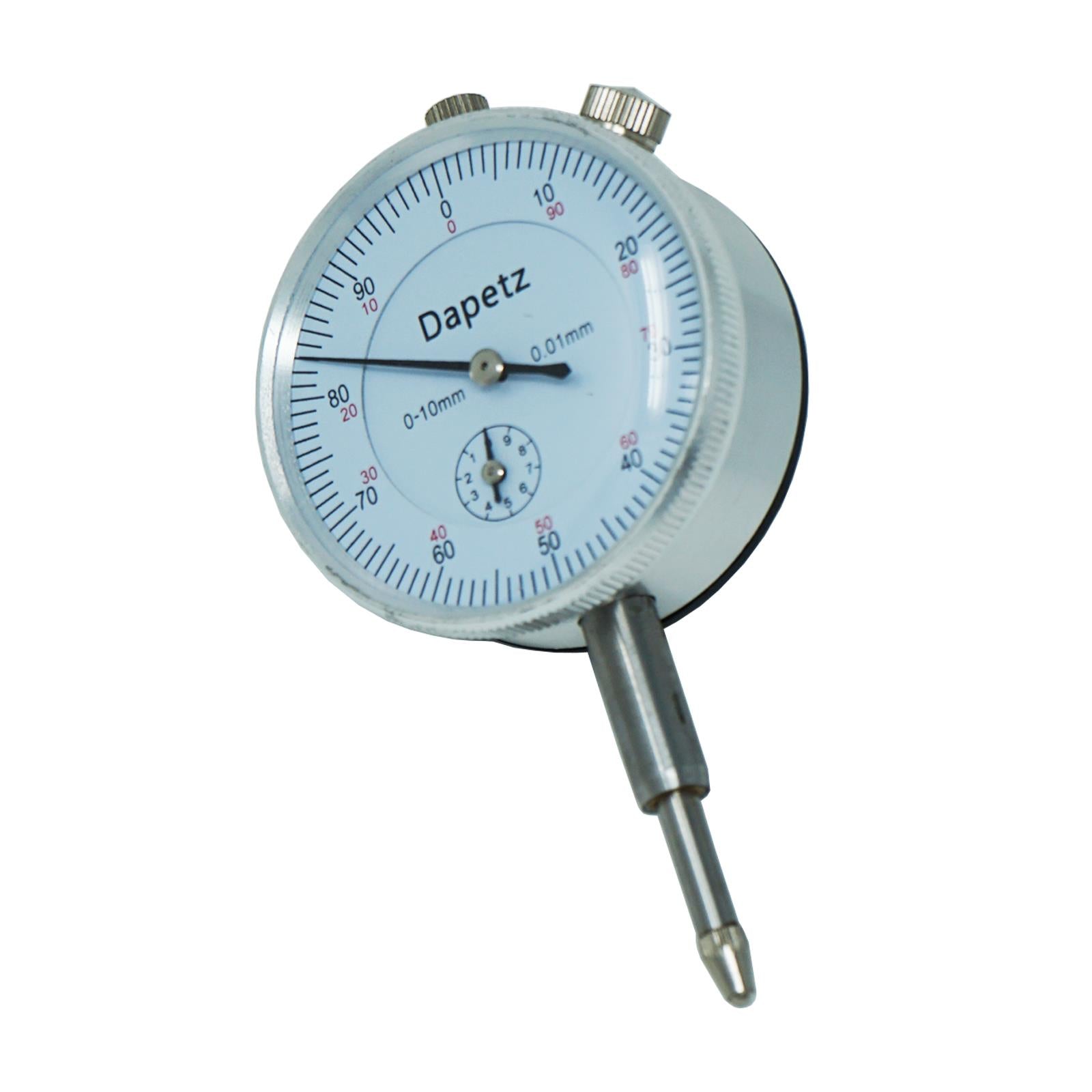 Dial Test Indicator Dti Gauge With Magnetic Base Stand Clock Gauge 10/0.01mm By Dapetz