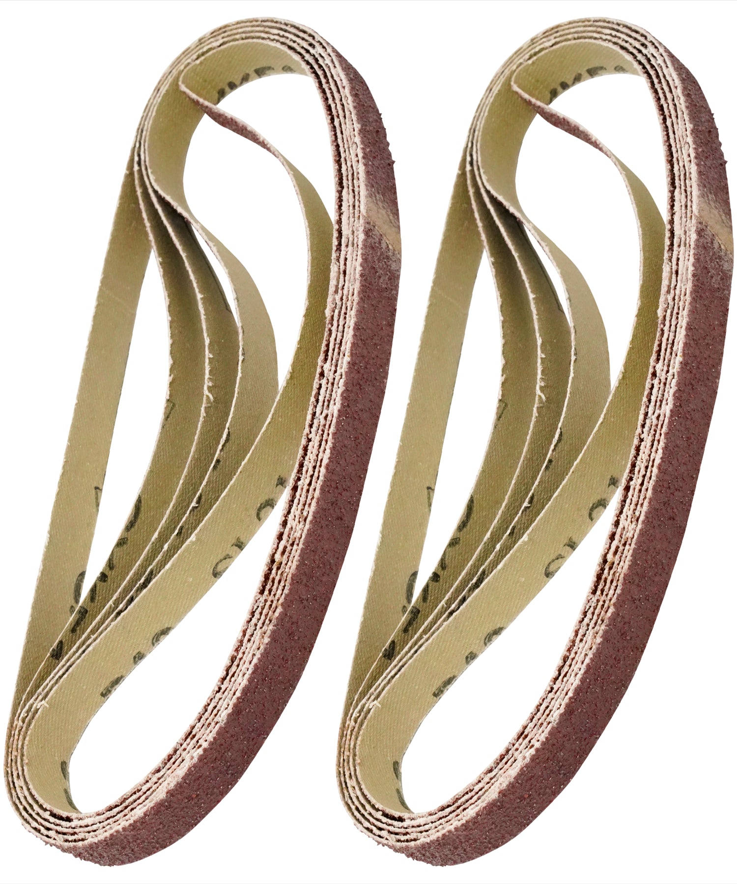 (Pack of 10) Sanding Belts Finger Sander 13 x 457mm by Dapetz