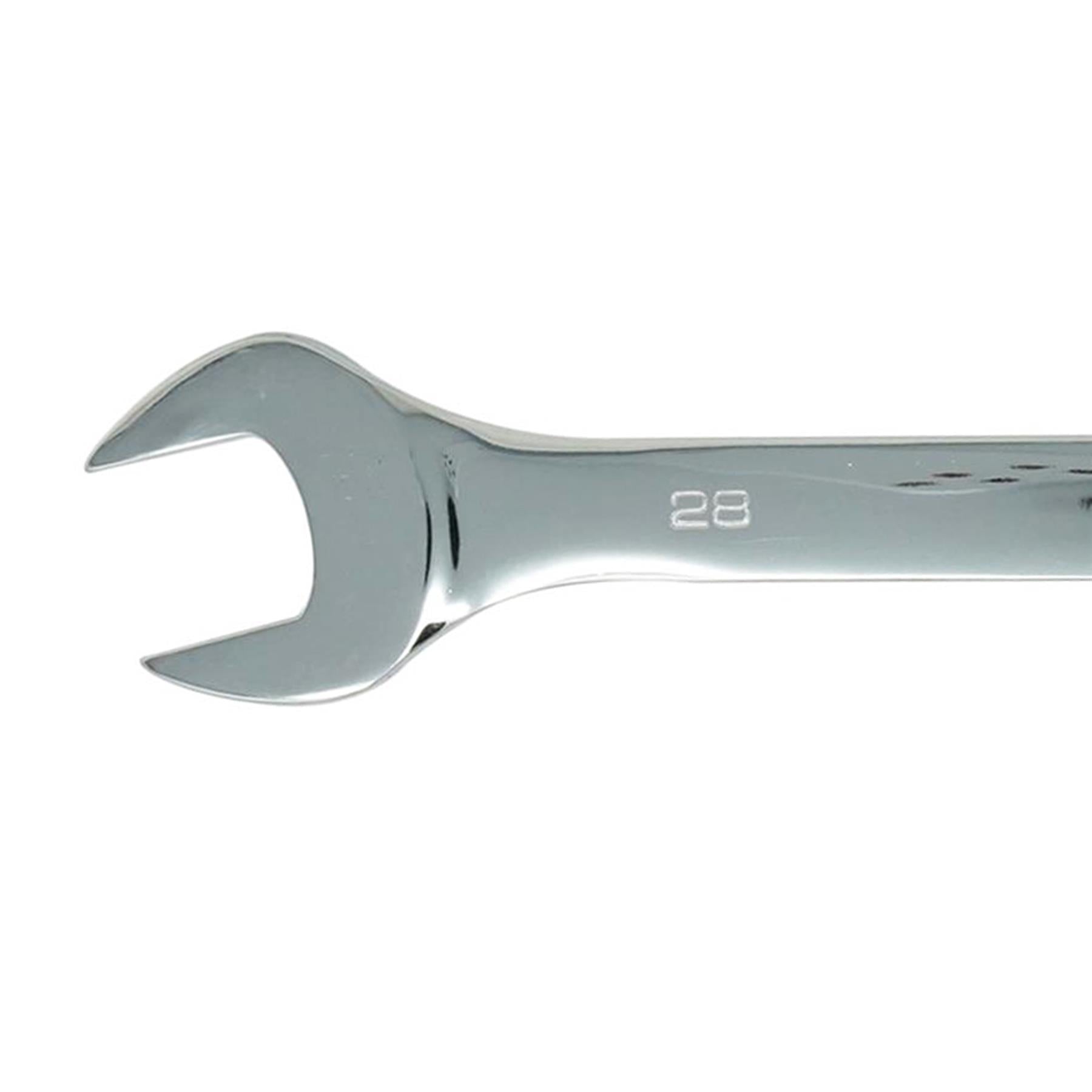 Combination Open Ring Spanner Chrome Mechanics Garage Tools 28mm by Daptez